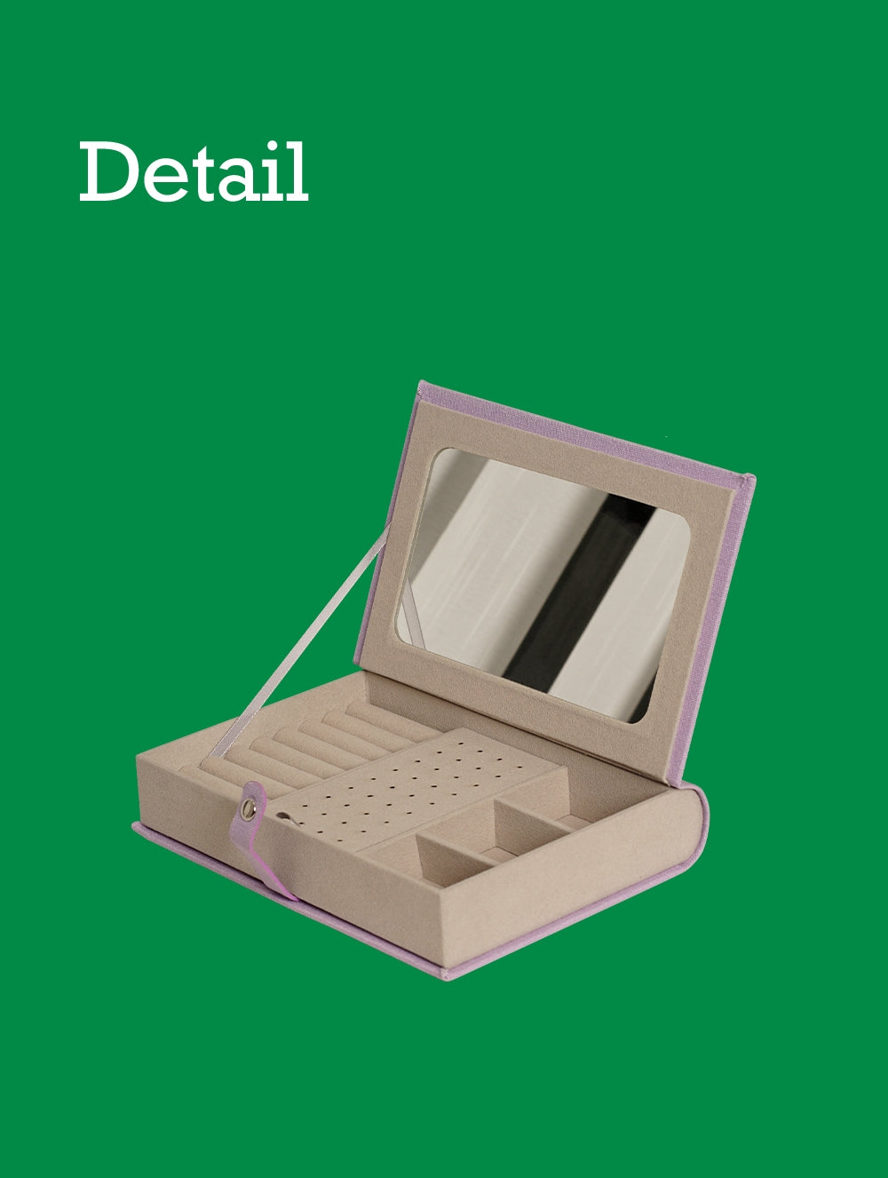 Boîte de rangement à bijoux en forme de livre
