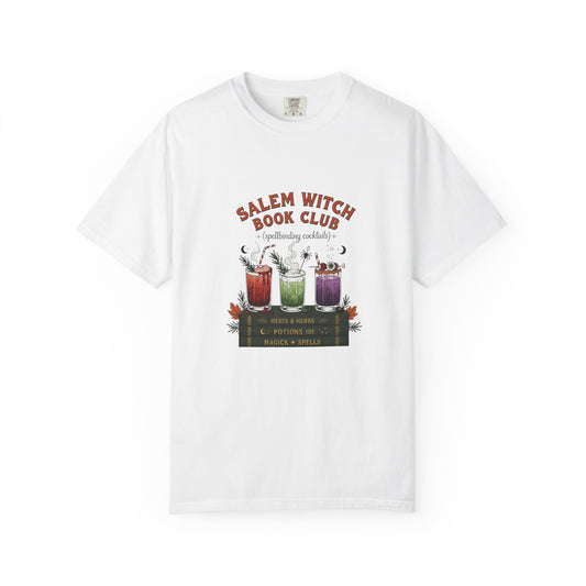 "Salem Witch Book Club" T-Shirt — Whimsical Witchy Reading Tee