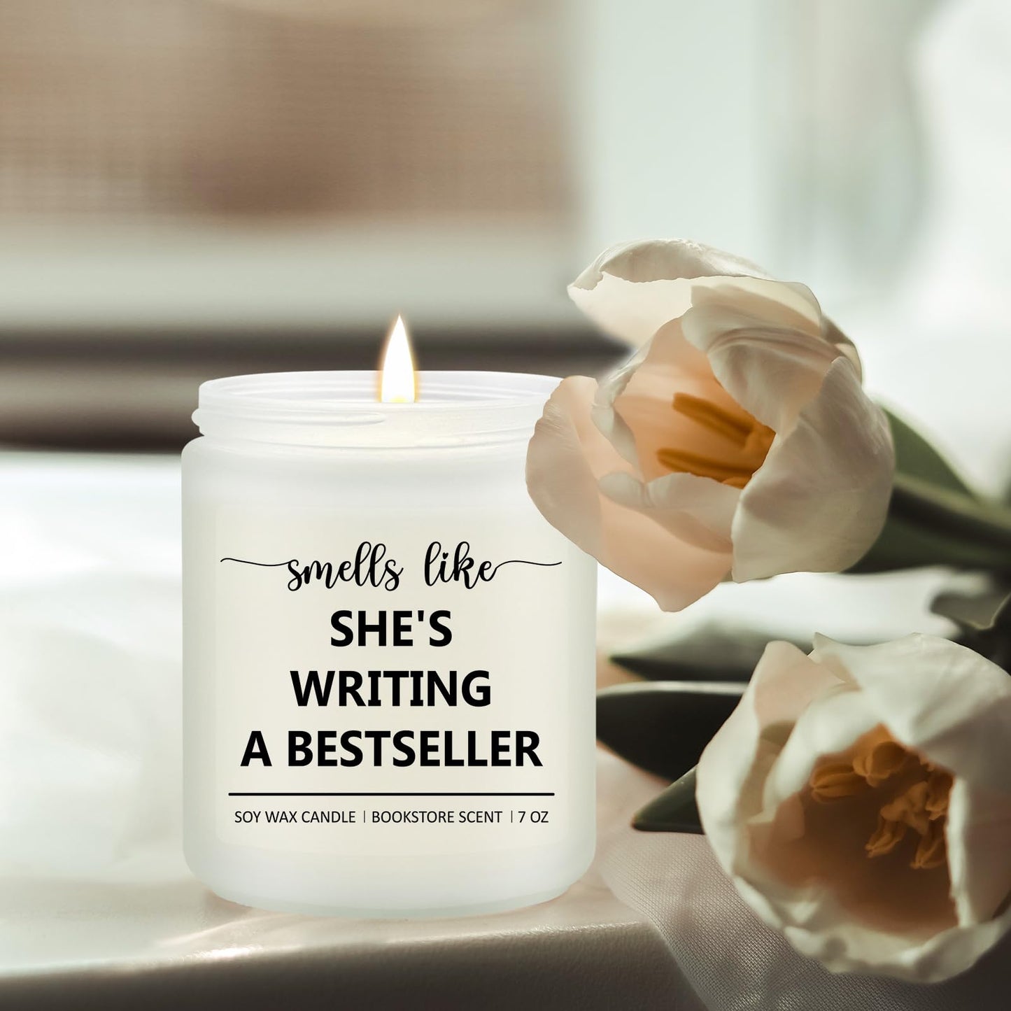 Smells Like She's Writing a Bestseller Soy Candle