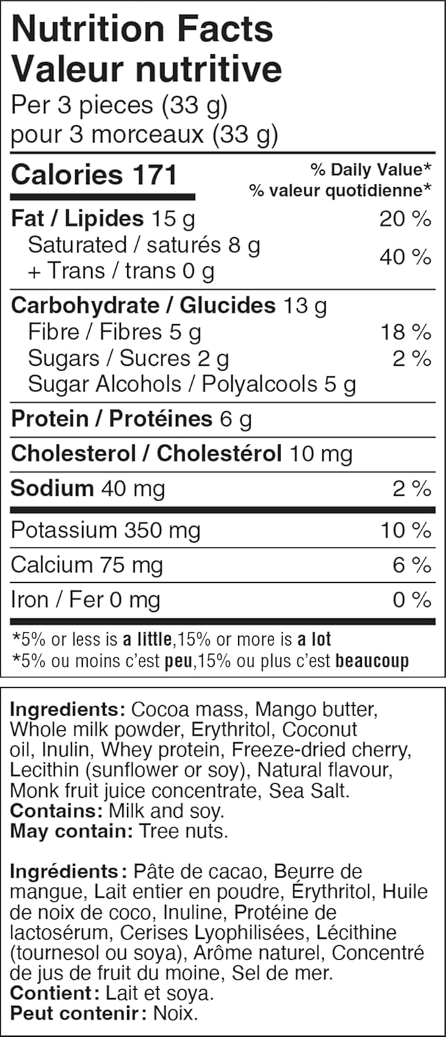 Sana Bites Chocolate Snack | Milk Chocolate Cherry | Pack of 1