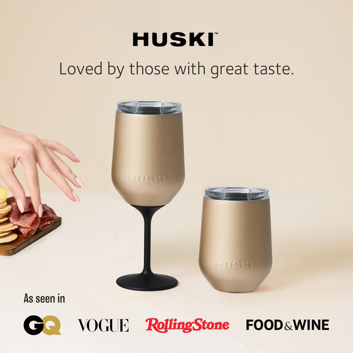 Award-Winning Insulated Wine Tumbler with Detachable Stem, in Six Colours