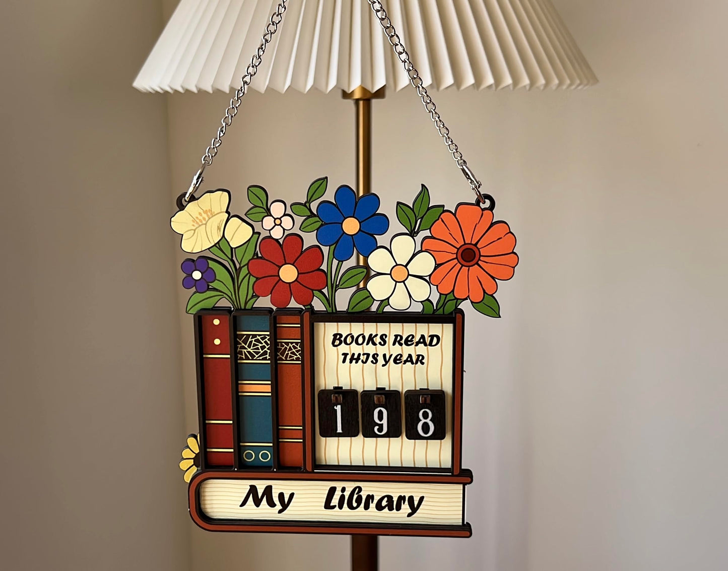 Book Counter Bookshelf Decoration in 2 Adorable Styles