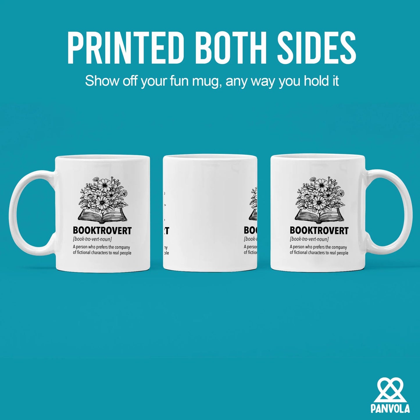 Mug en céramique Booktrovert