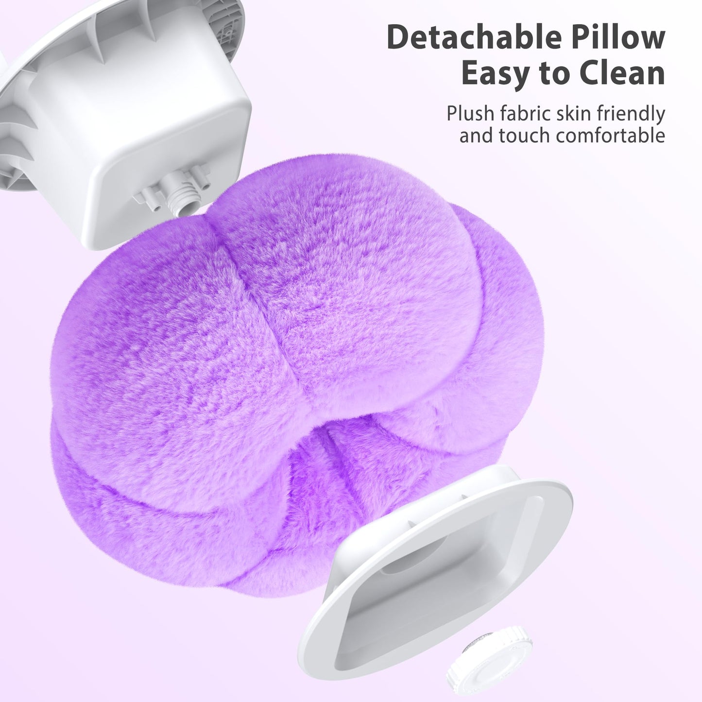 Pillow E-Reader & Tablet Holder With Snack Compartment
