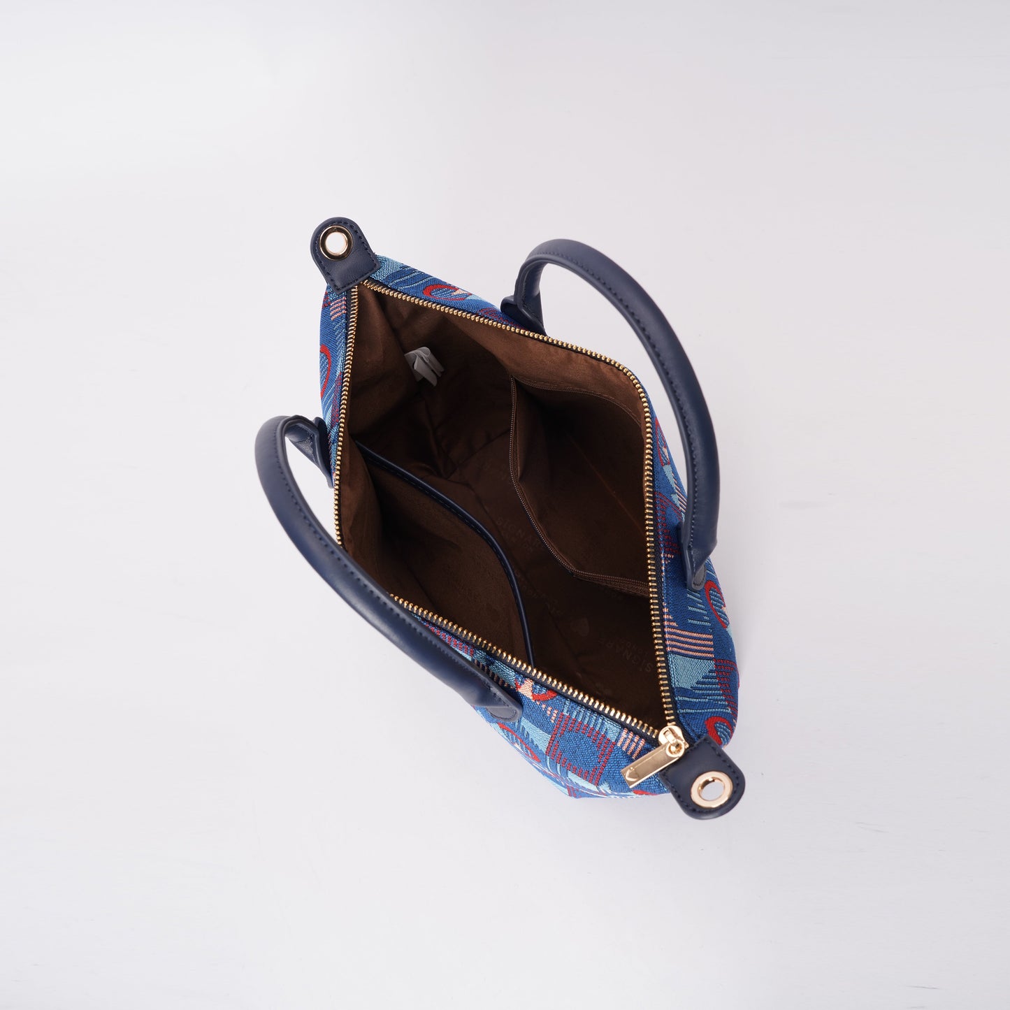 Signare London - Sac à main TFL Piccadilly Moquette Mind the Gap