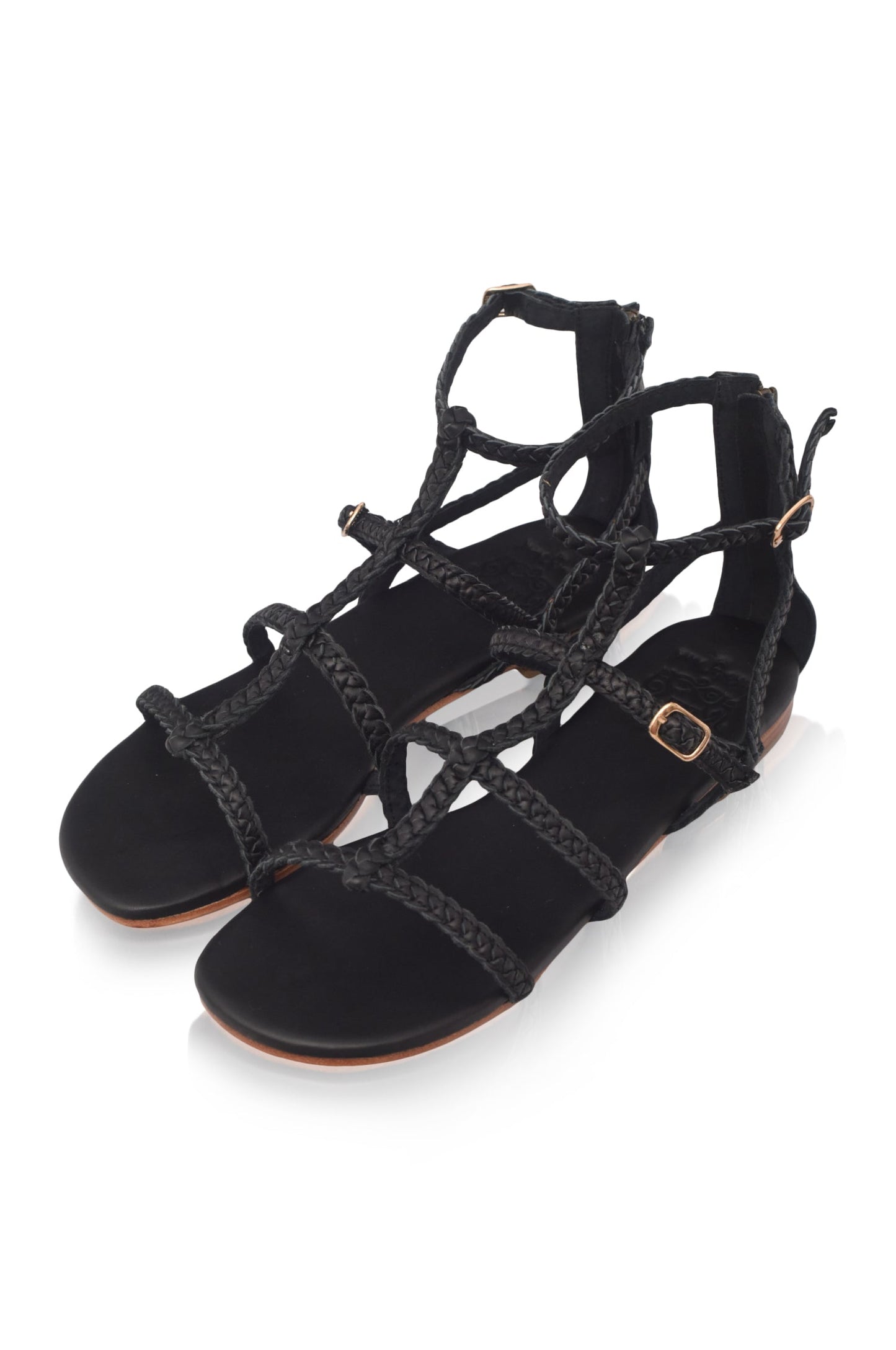 Sandales en cuir Luce Gladiator