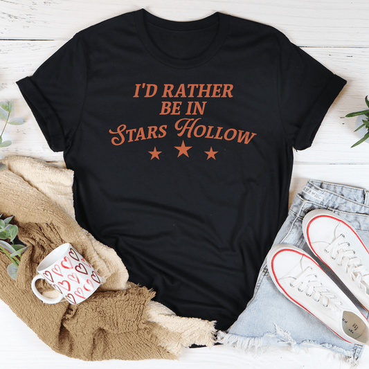 I'd Rather Be In Stars Hollow Tee-1