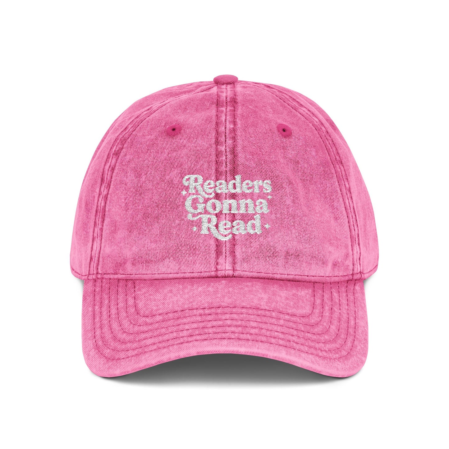 "Readers Gonna Read" Vintage Embroidered Cap