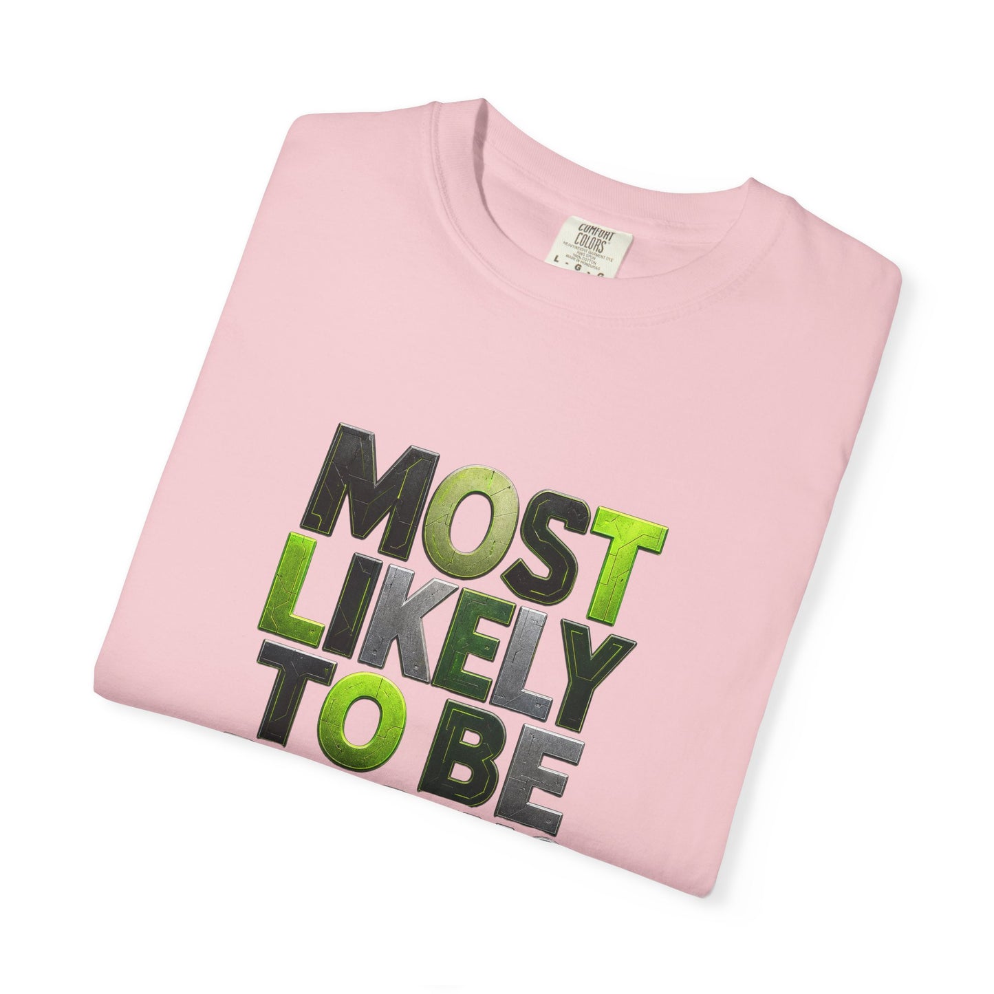 "Most Likely To Be Reading Sci‑Fi" T-Shirt for Science Fiction Book Lovers