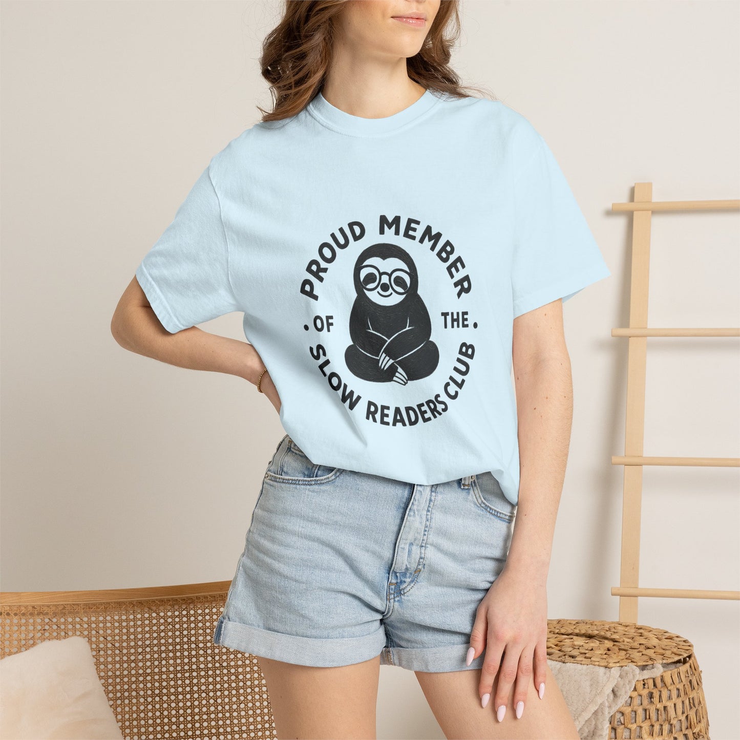 "Proud Member of the Slow Readers Club" Graphic Tee