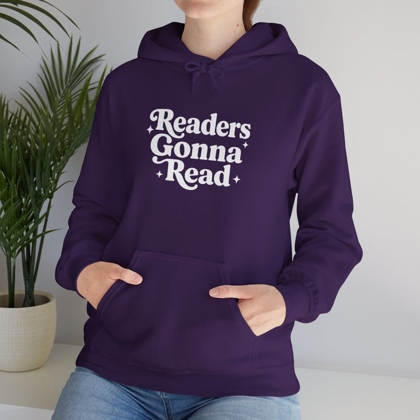 "Readers Gonna Read" Hoodie — Cozy Book Lover Pullover
