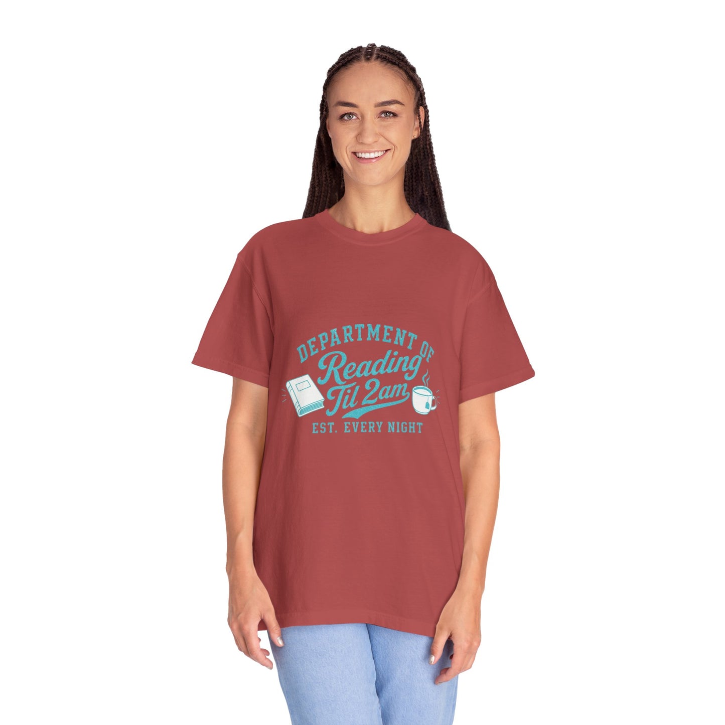 "Department of Reading 'Til 2AM: T-Shirt — Graphic Reading Tee