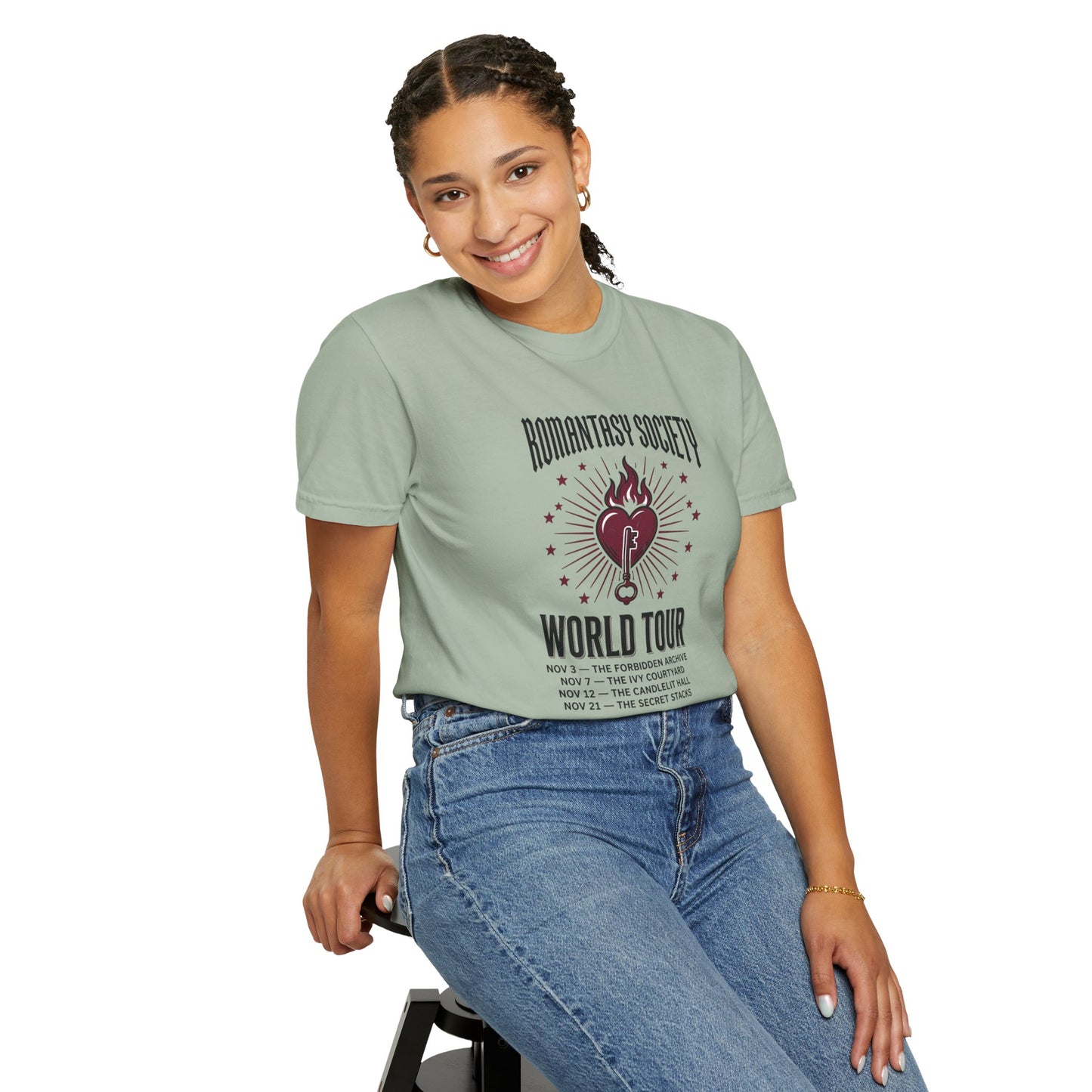 "Romantasy Society World Tour" Graphic T-Shirt