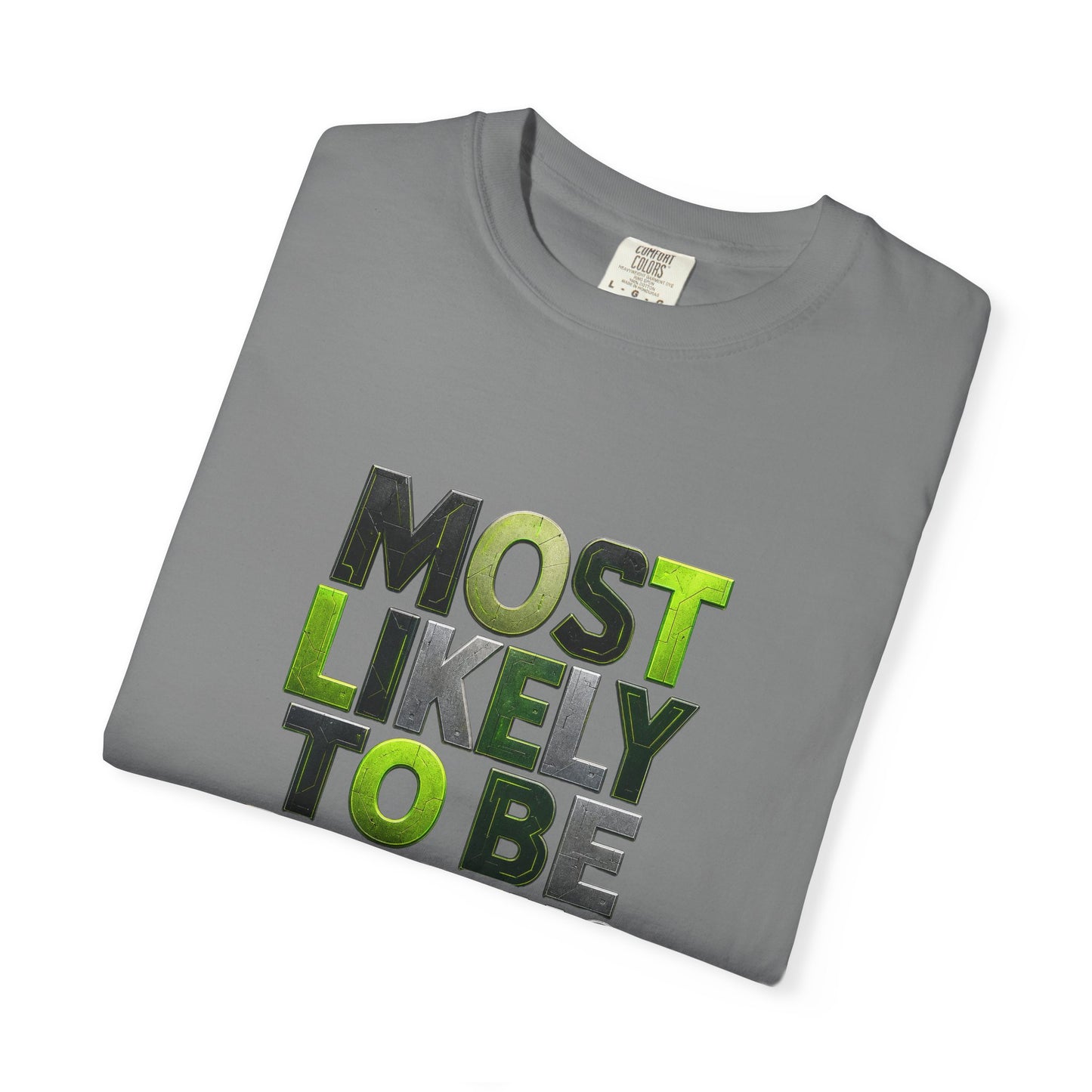 "Most Likely To Be Reading Sci‑Fi" T-Shirt for Science Fiction Book Lovers