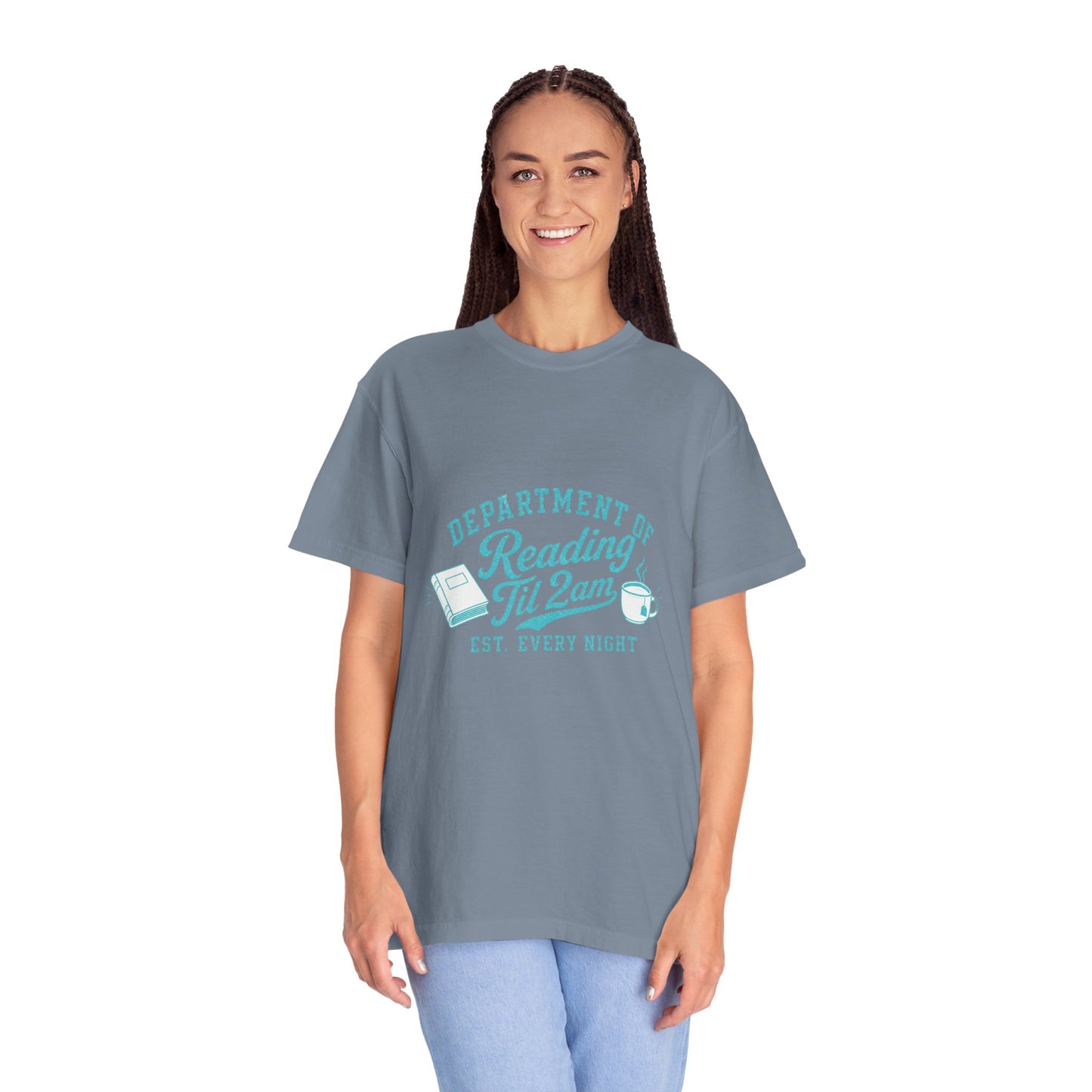 "Department of Reading 'Til 2AM: T-Shirt — Graphic Reading Tee
