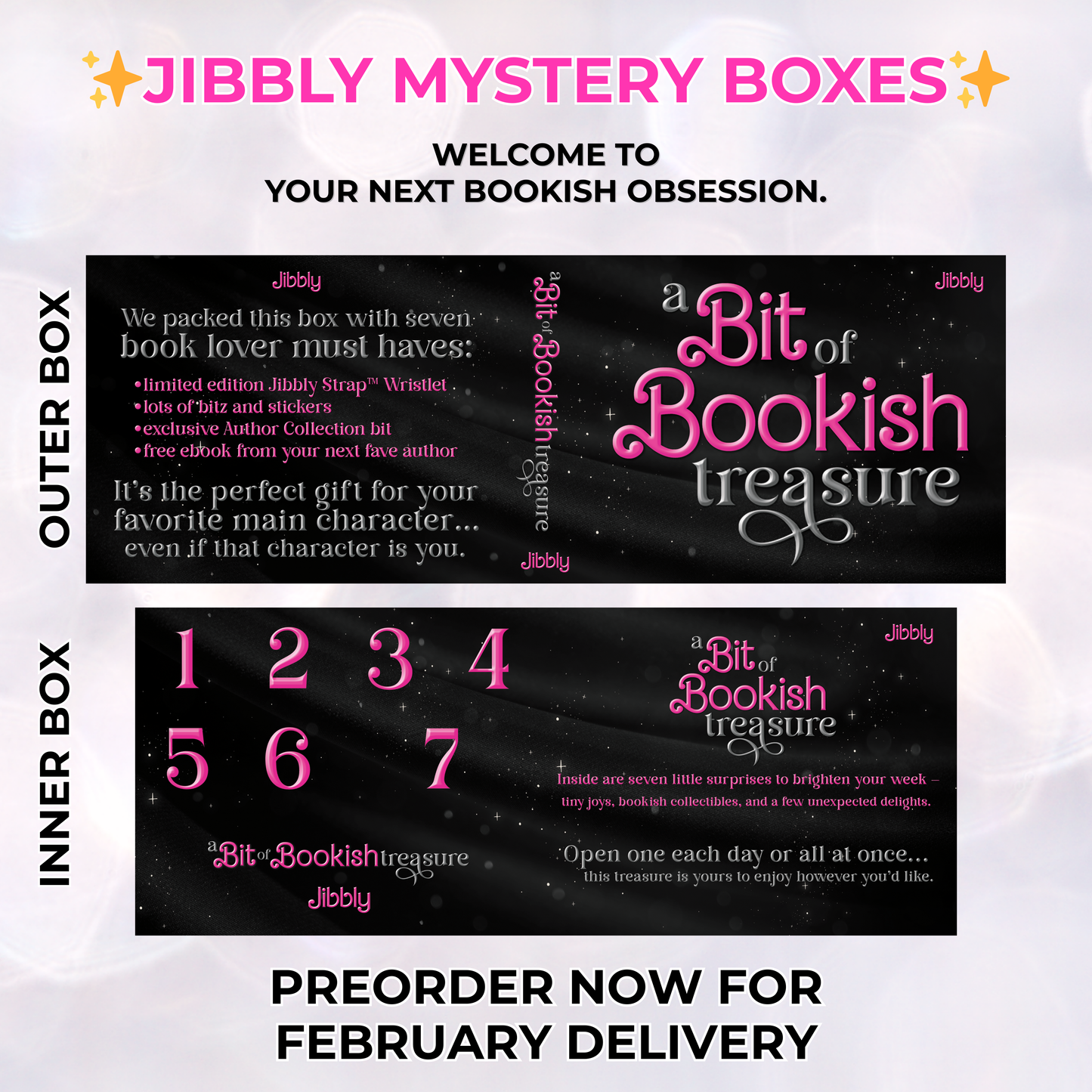 A Bit of Bookish Treasure | Bookish Mystery Box | Romance Reader Gift-4