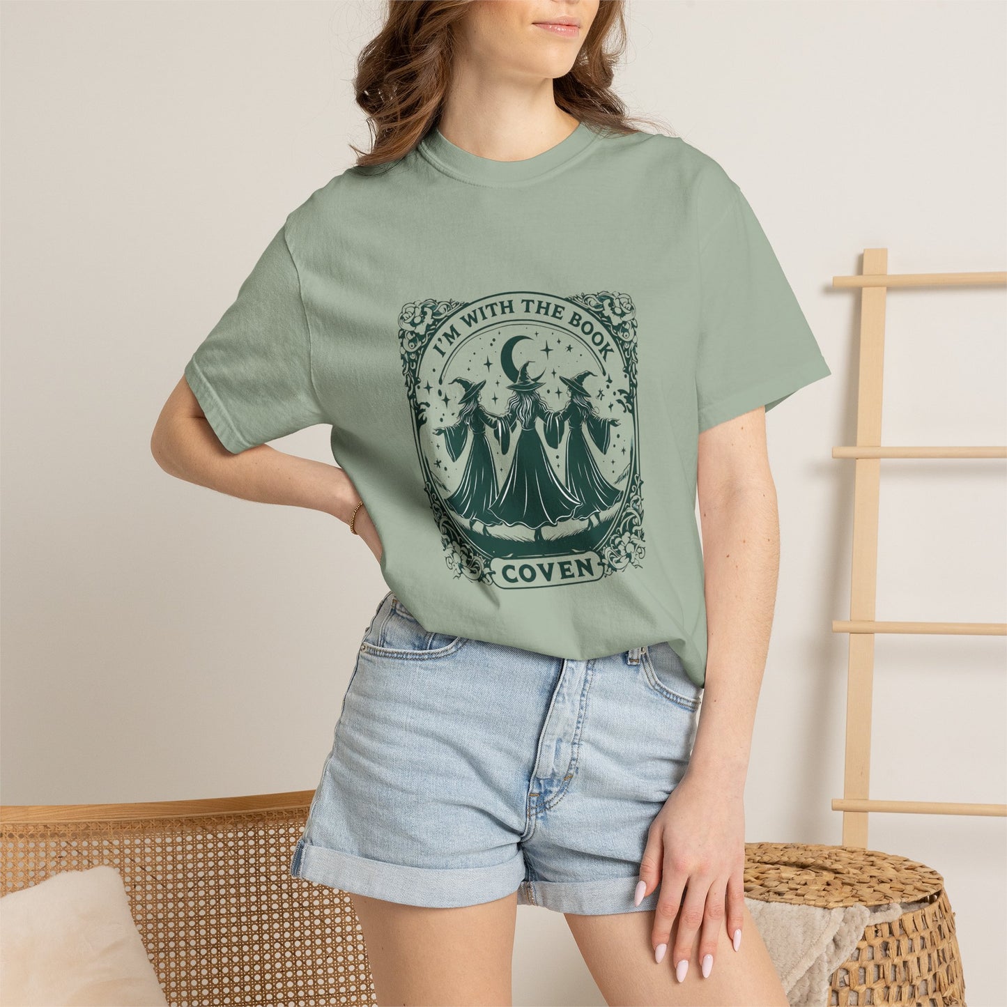 Coven "I'm With The Book" Graphic T-Shirt