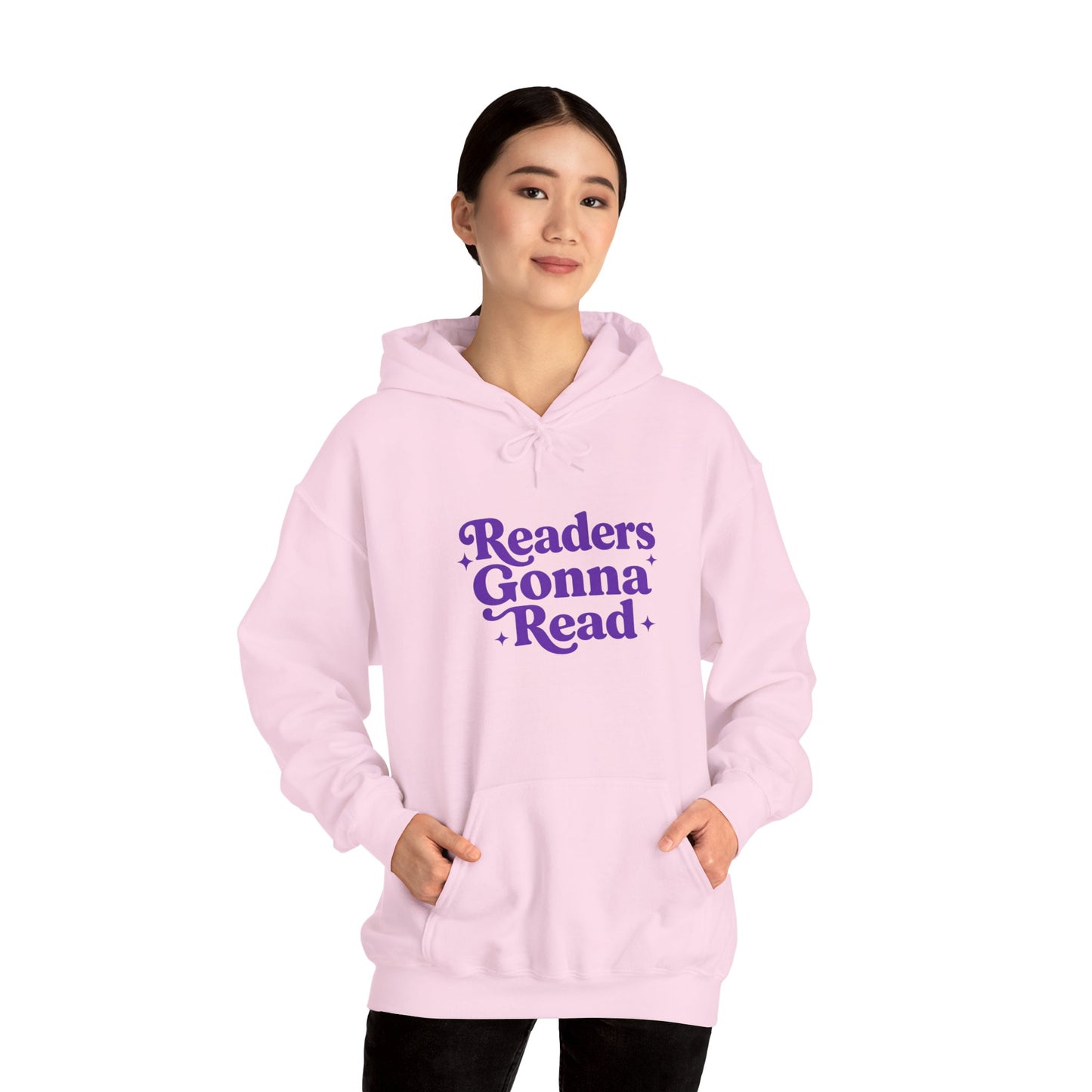 "Readers Gonna Read" Hoodie — Cozy Book Lover Pullover