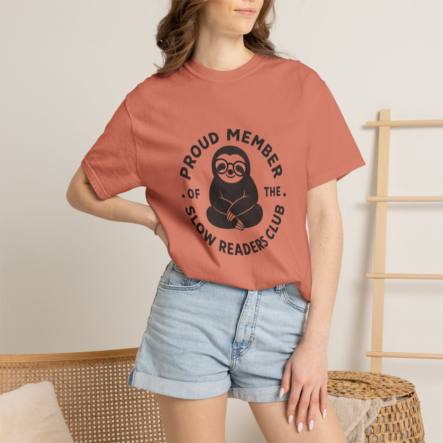 "Proud Member of the Slow Readers Club" Graphic Tee