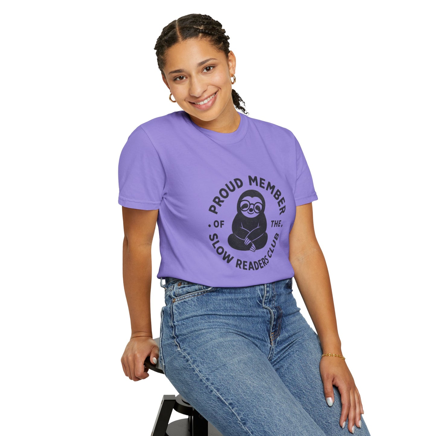 "Proud Member of the Slow Readers Club" Graphic Tee