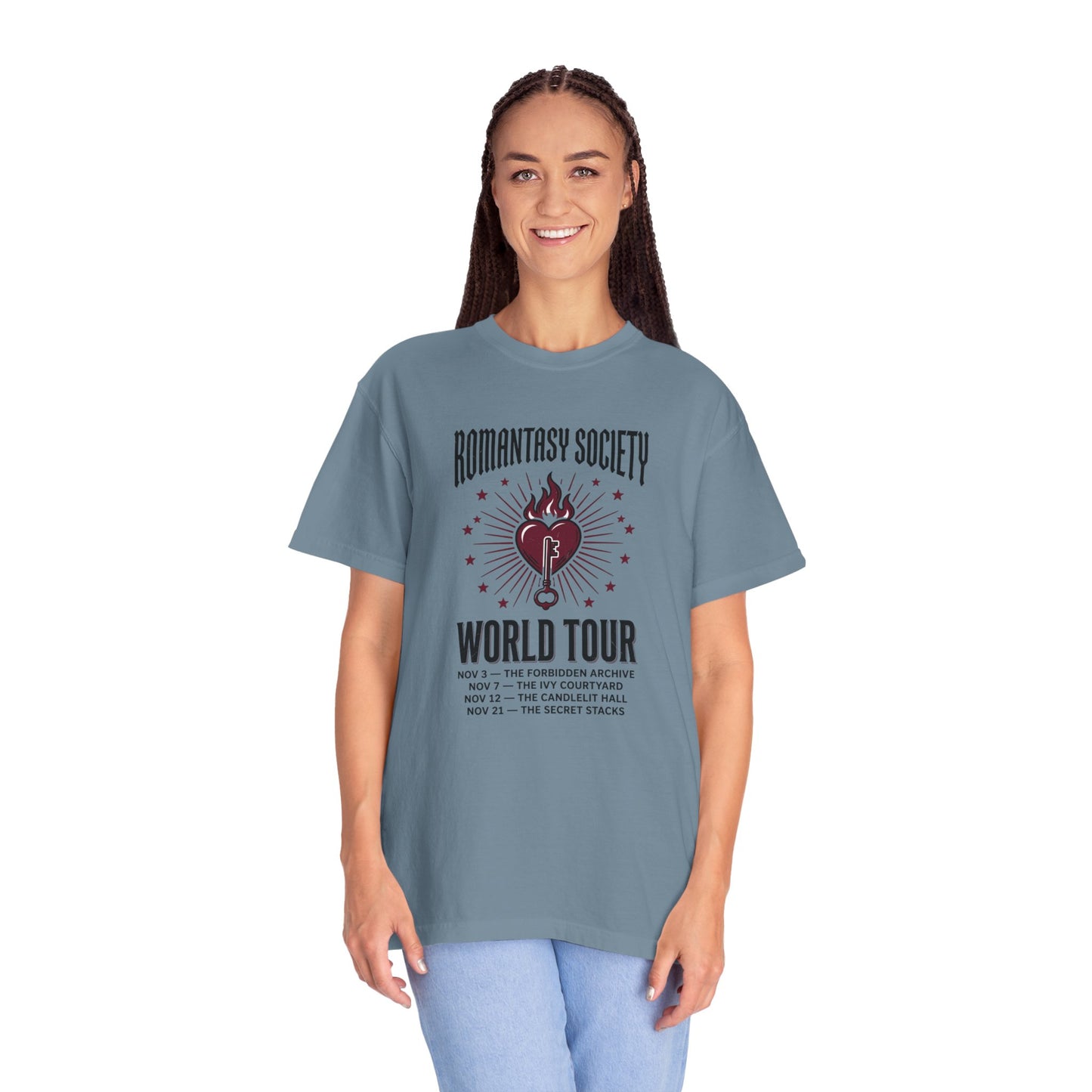"Romantasy Society World Tour" Graphic T-Shirt