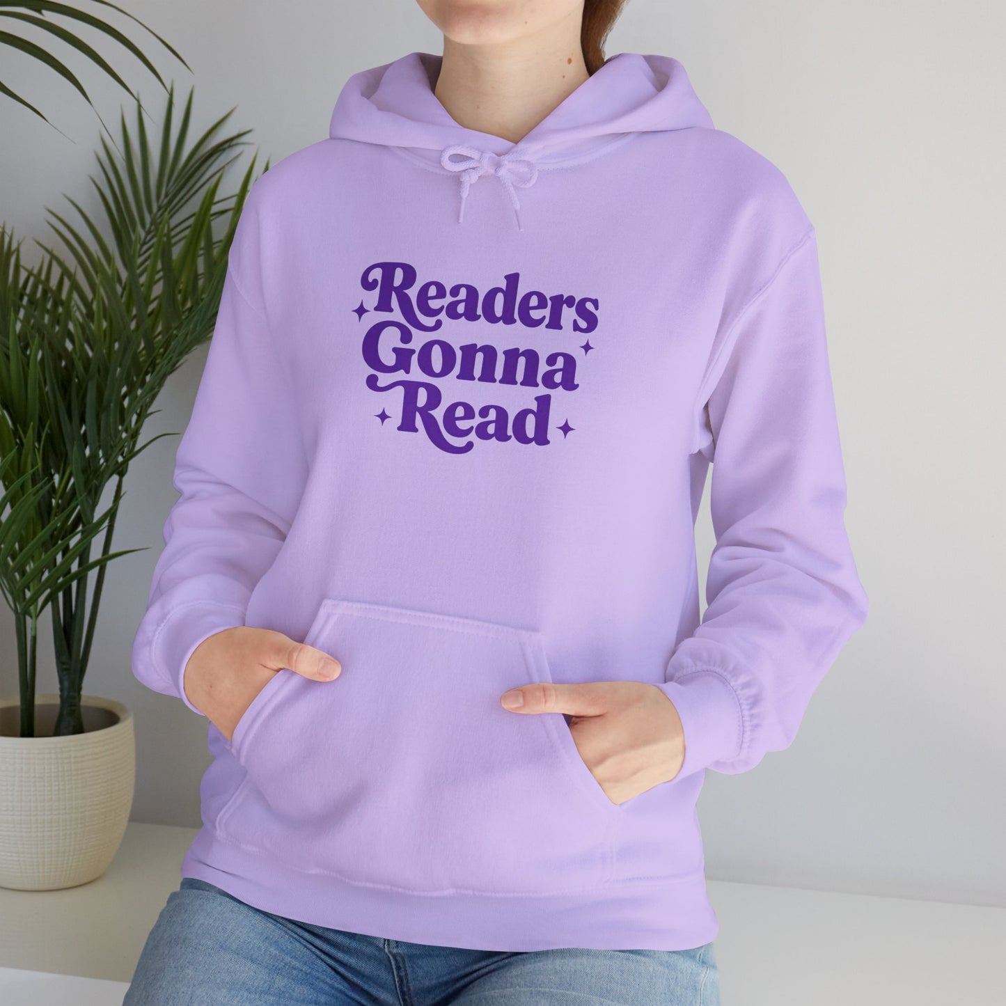 "Readers Gonna Read" Hoodie — Cozy Book Lover Pullover