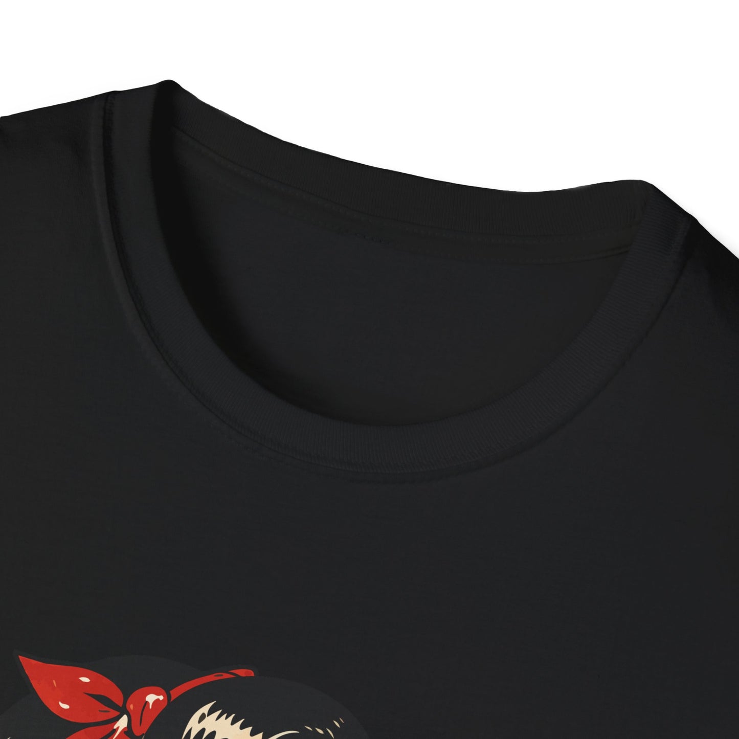 Lightweight Fabric - Vintage Pin-up Reading Tee — "Smutty Content" Graphic T-Shirt