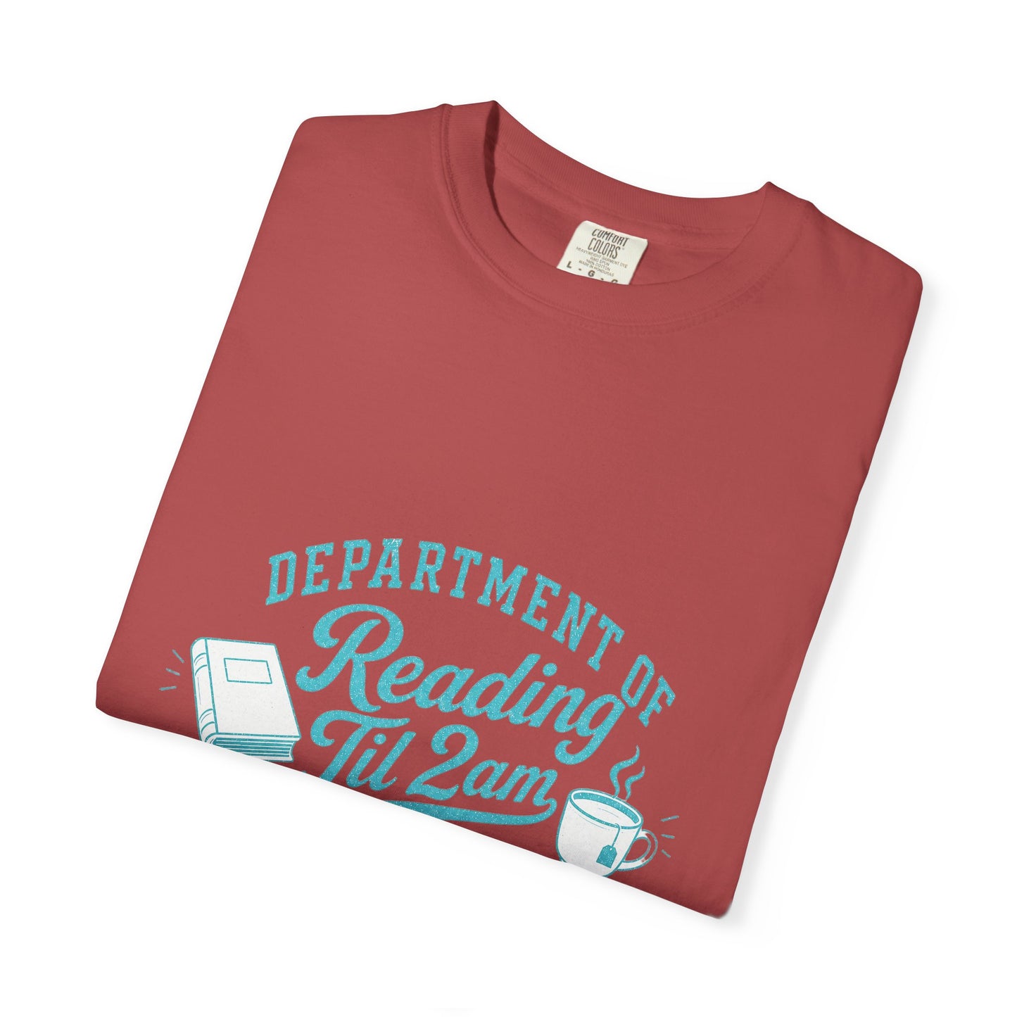"Department of Reading 'Til 2AM: T-Shirt — Graphic Reading Tee