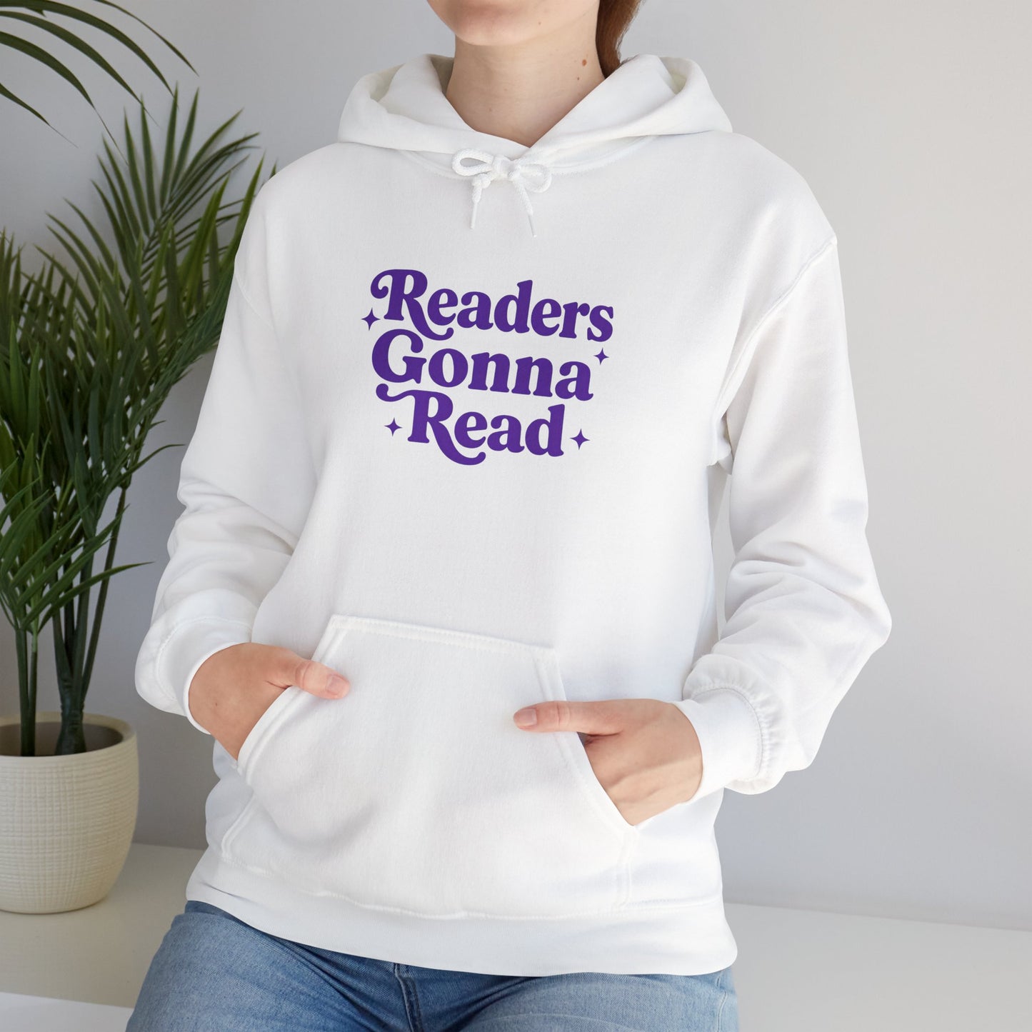 "Readers Gonna Read" Hoodie — Cozy Book Lover Pullover
