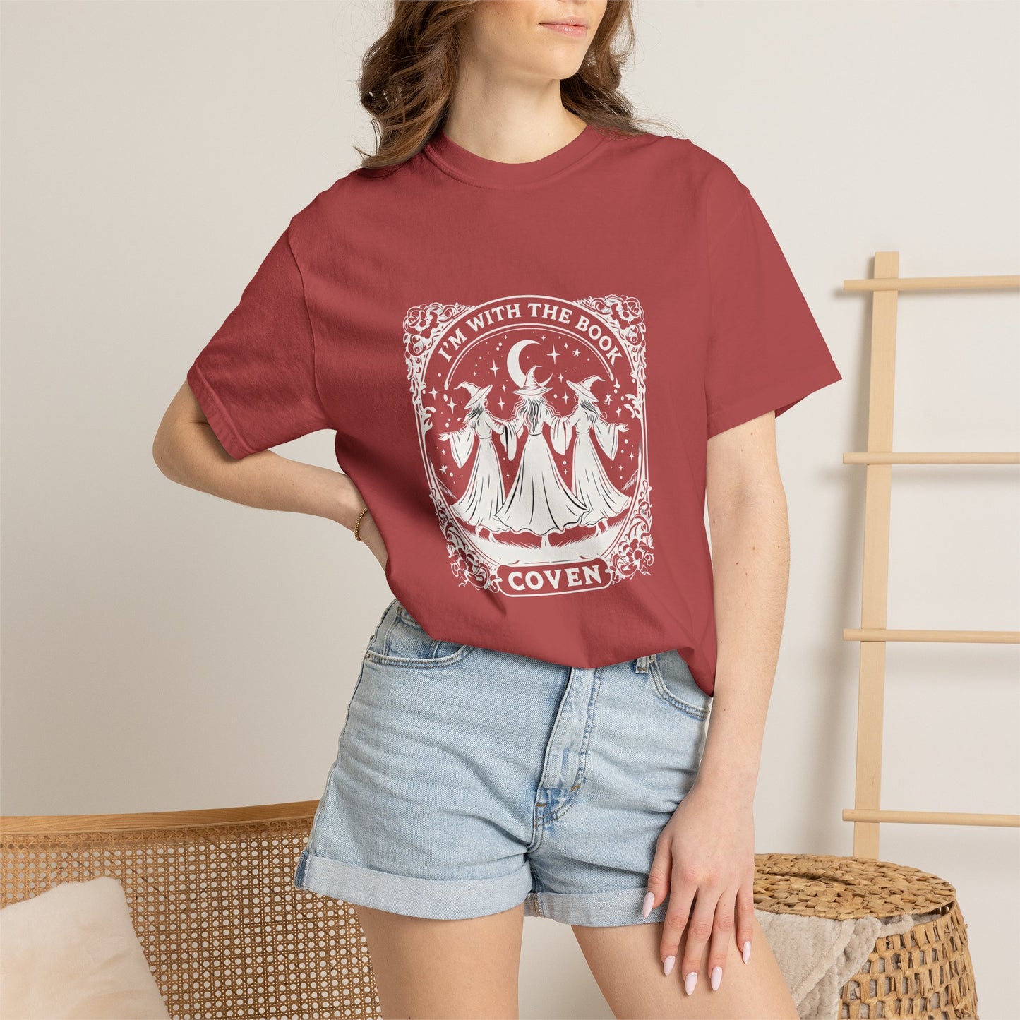 Coven "I'm With The Book" Graphic T-Shirt