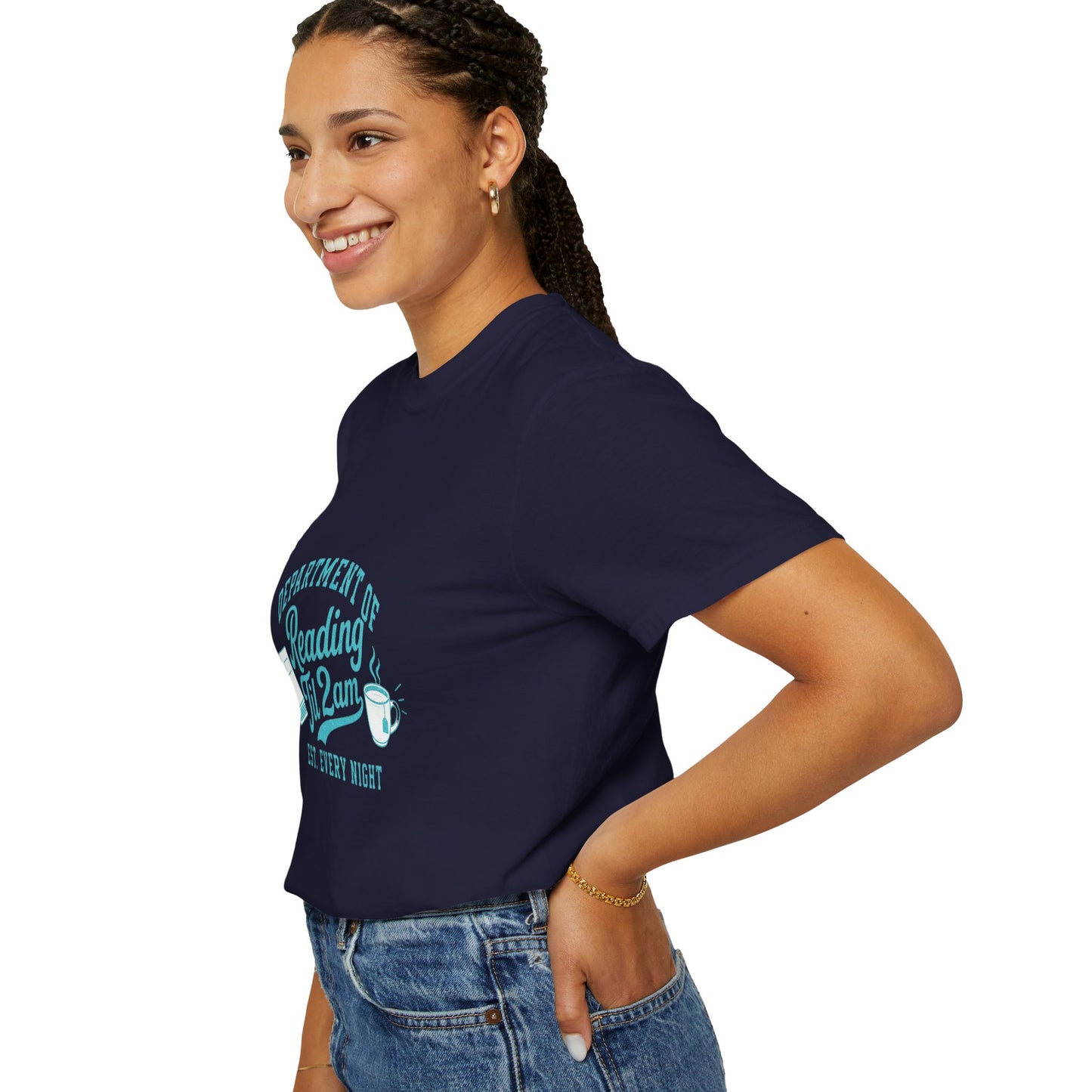 "Department of Reading 'Til 2AM: T-Shirt — Graphic Reading Tee