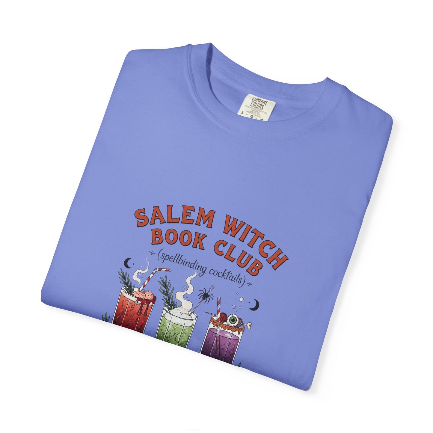 "Salem Witch Book Club" T-Shirt — Whimsical Witchy Reading Tee