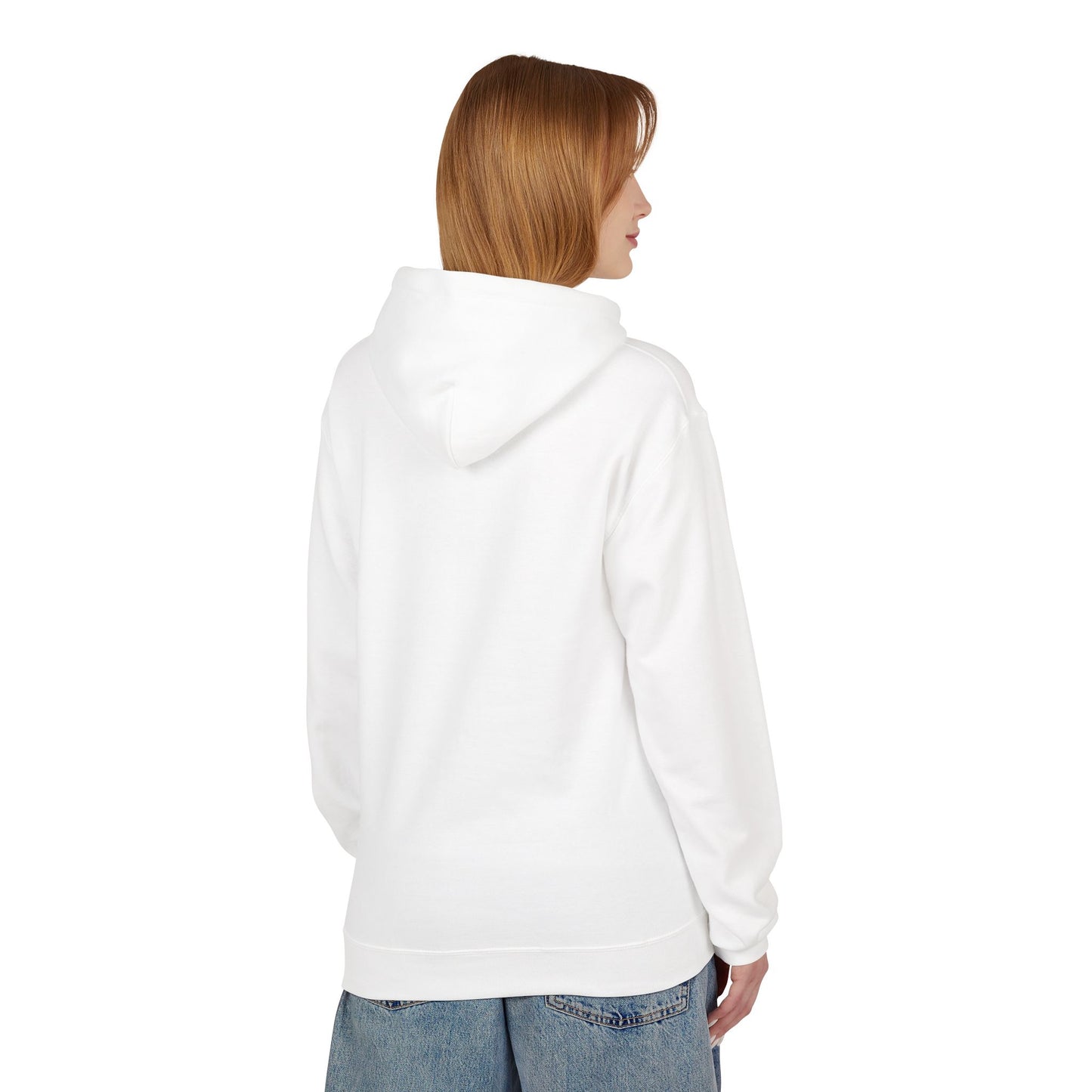Fleece Fantasy Readers Hoodie  —"Physically Here, Mentally Fighting Battles"