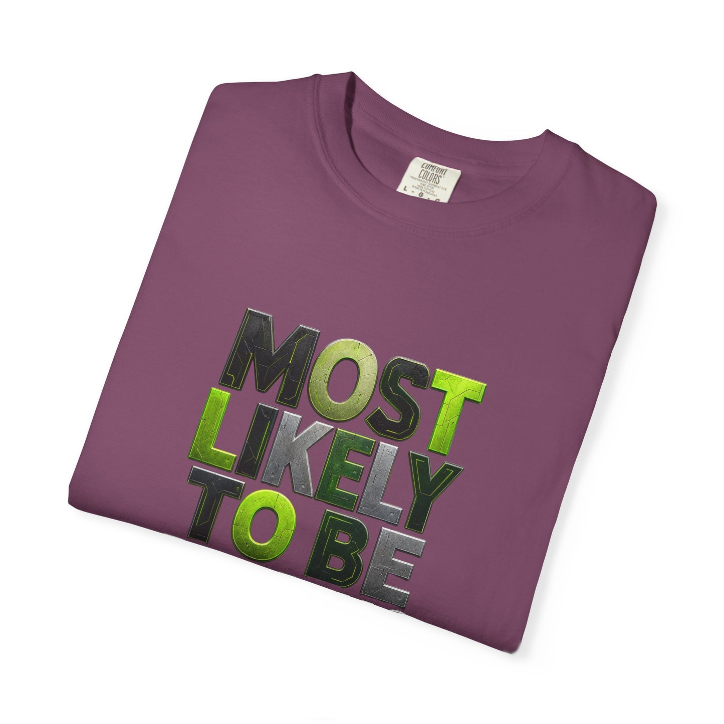 "Most Likely To Be Reading Sci‑Fi" T-Shirt for Science Fiction Book Lovers
