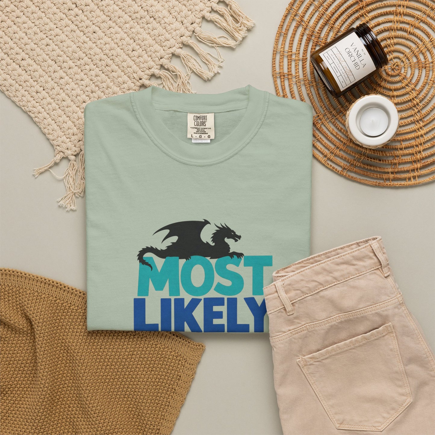 Fantasy Reader T-Shirt — "Most Likely to Be Reading Fantasy" Graphic Tee