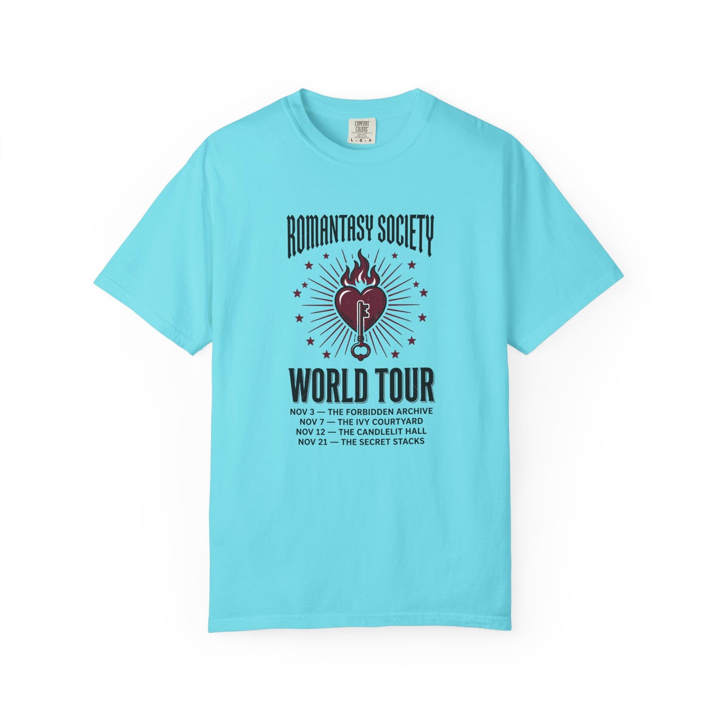 "Romantasy Society World Tour" Graphic T-Shirt