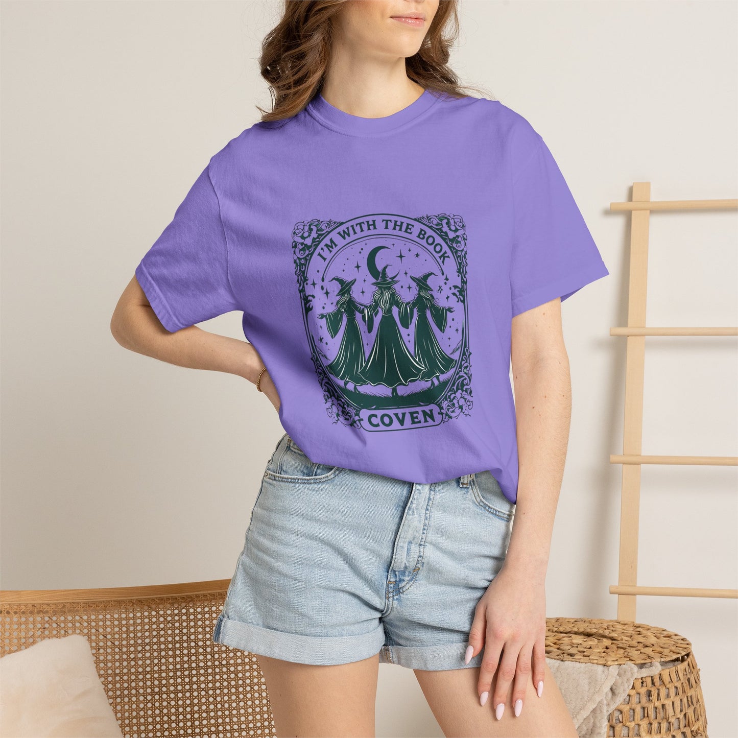 Coven "I'm With The Book" Graphic T-Shirt