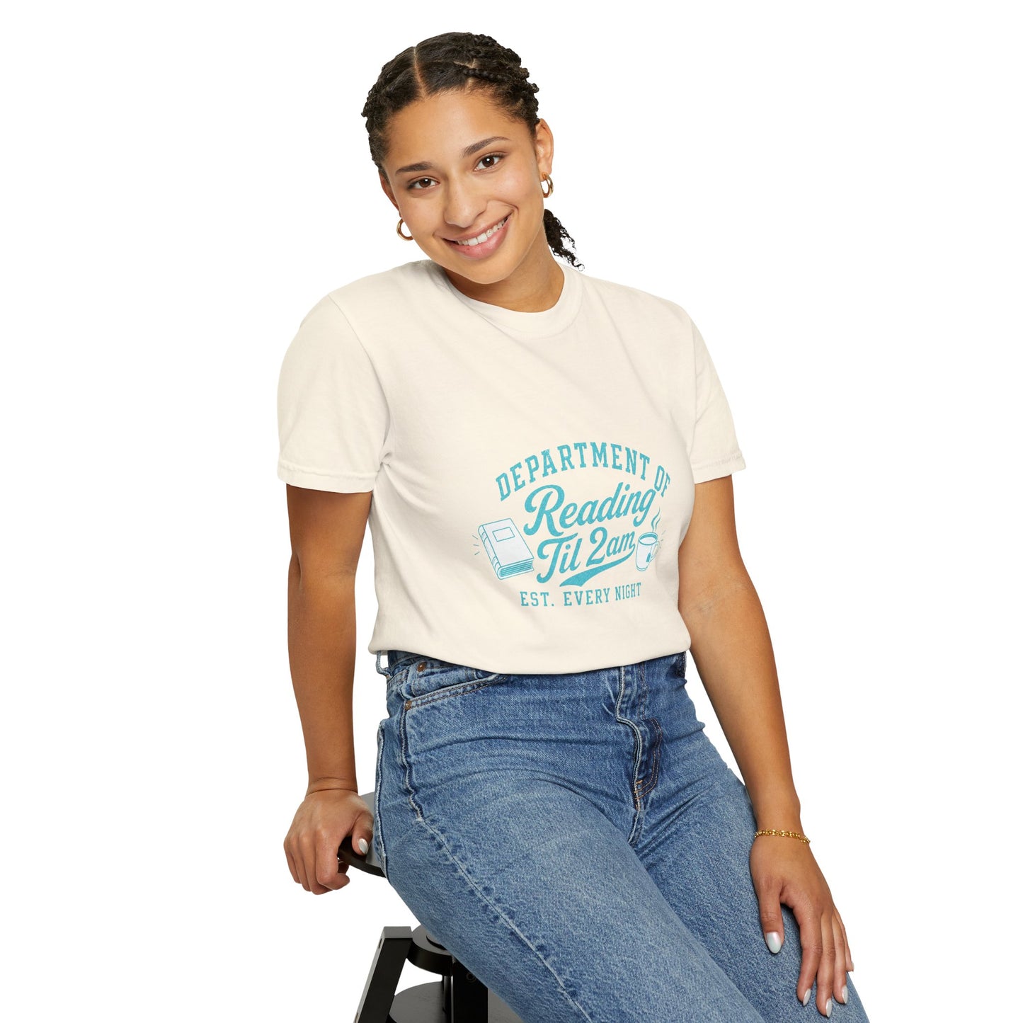"Department of Reading 'Til 2AM: T-Shirt — Graphic Reading Tee