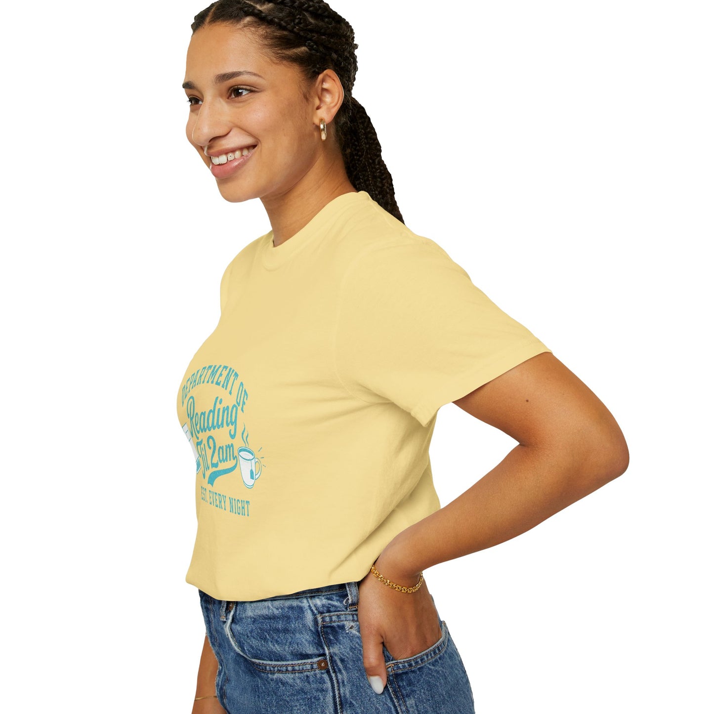 "Department of Reading 'Til 2AM: T-Shirt — Graphic Reading Tee