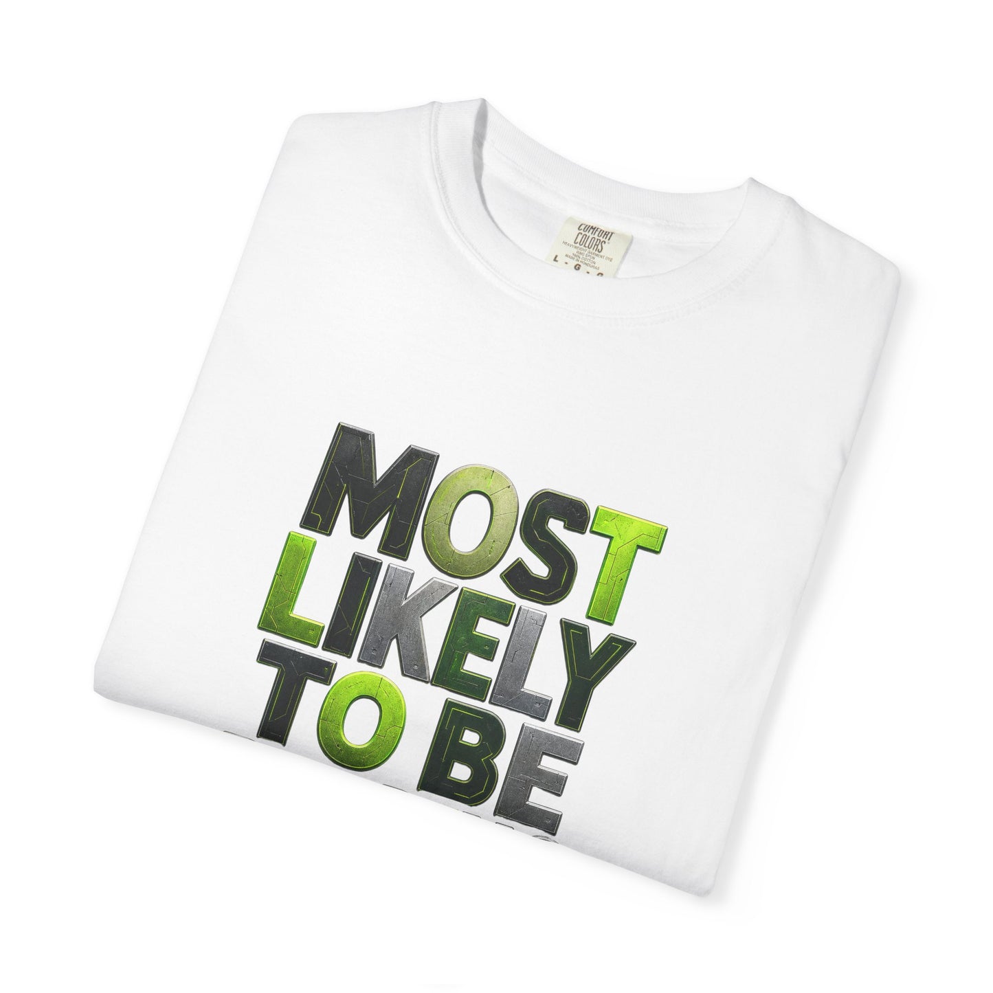 "Most Likely To Be Reading Sci‑Fi" T-Shirt for Science Fiction Book Lovers