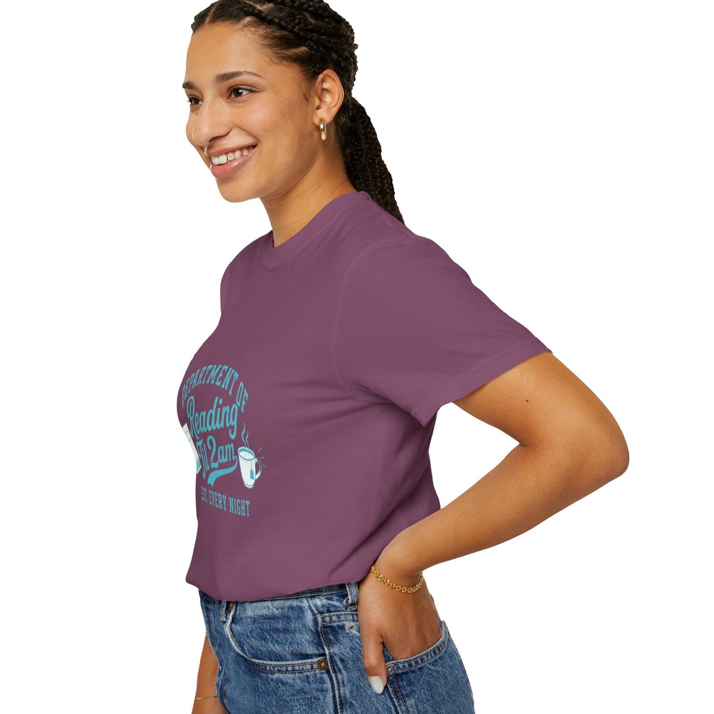 "Department of Reading 'Til 2AM: T-Shirt — Graphic Reading Tee