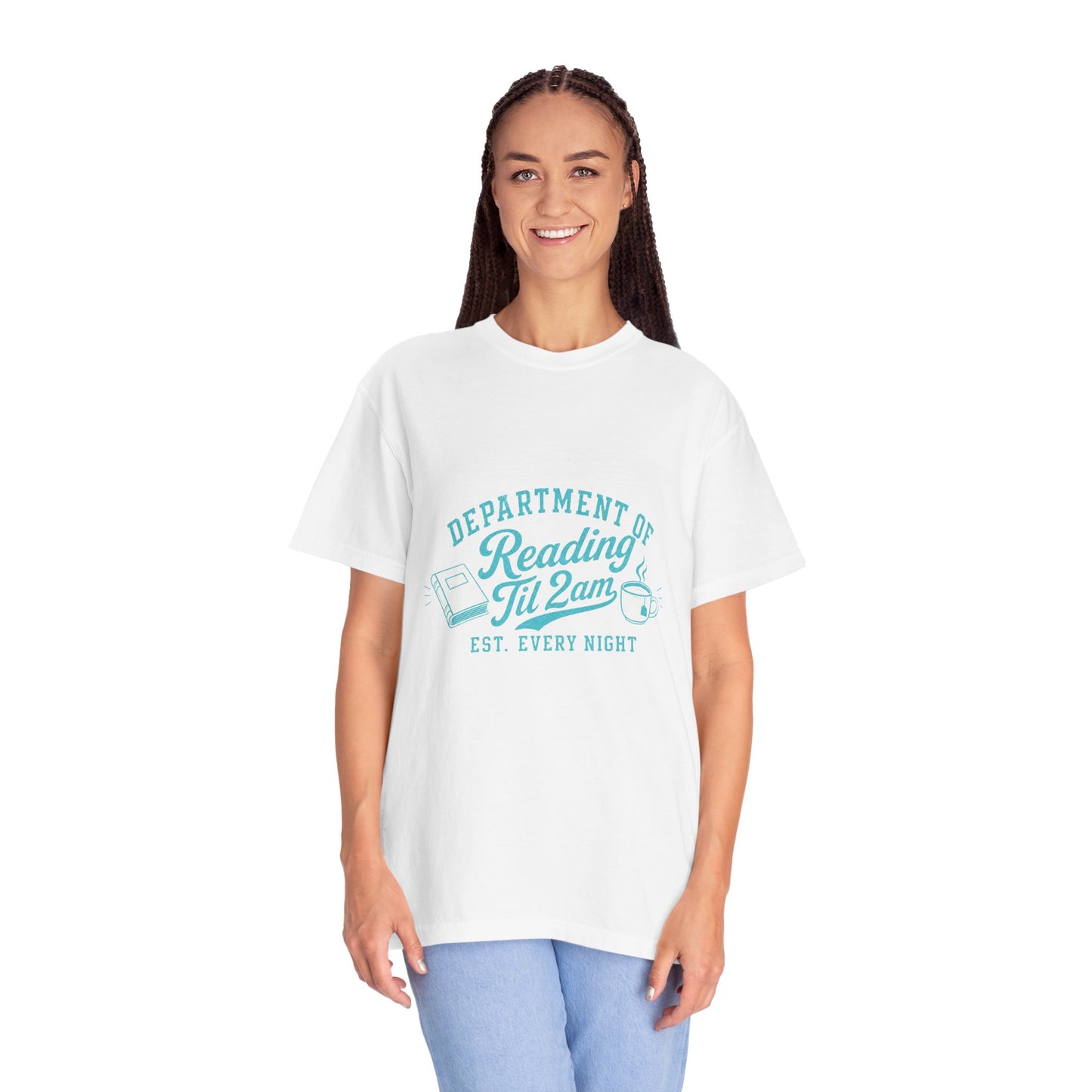 "Department of Reading 'Til 2AM: T-Shirt — Graphic Reading Tee
