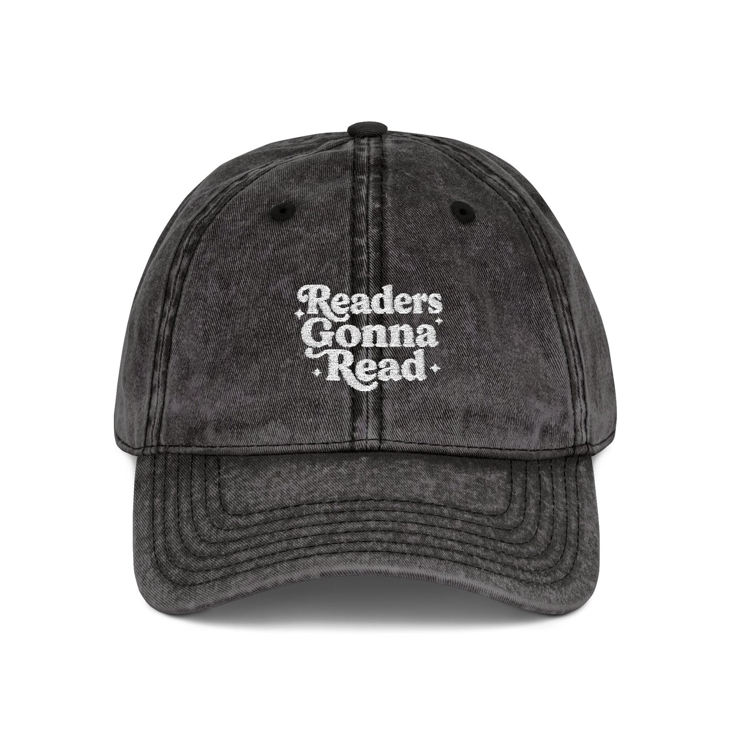 "Readers Gonna Read" Vintage Embroidered Cap