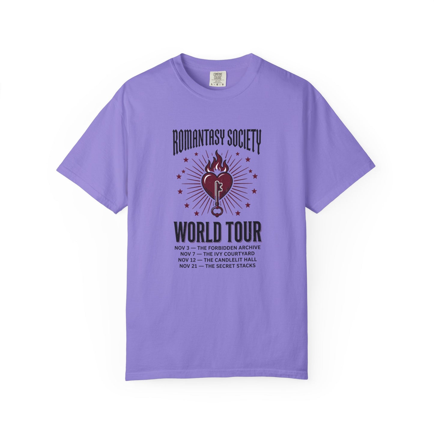 "Romantasy Society World Tour" Graphic T-Shirt