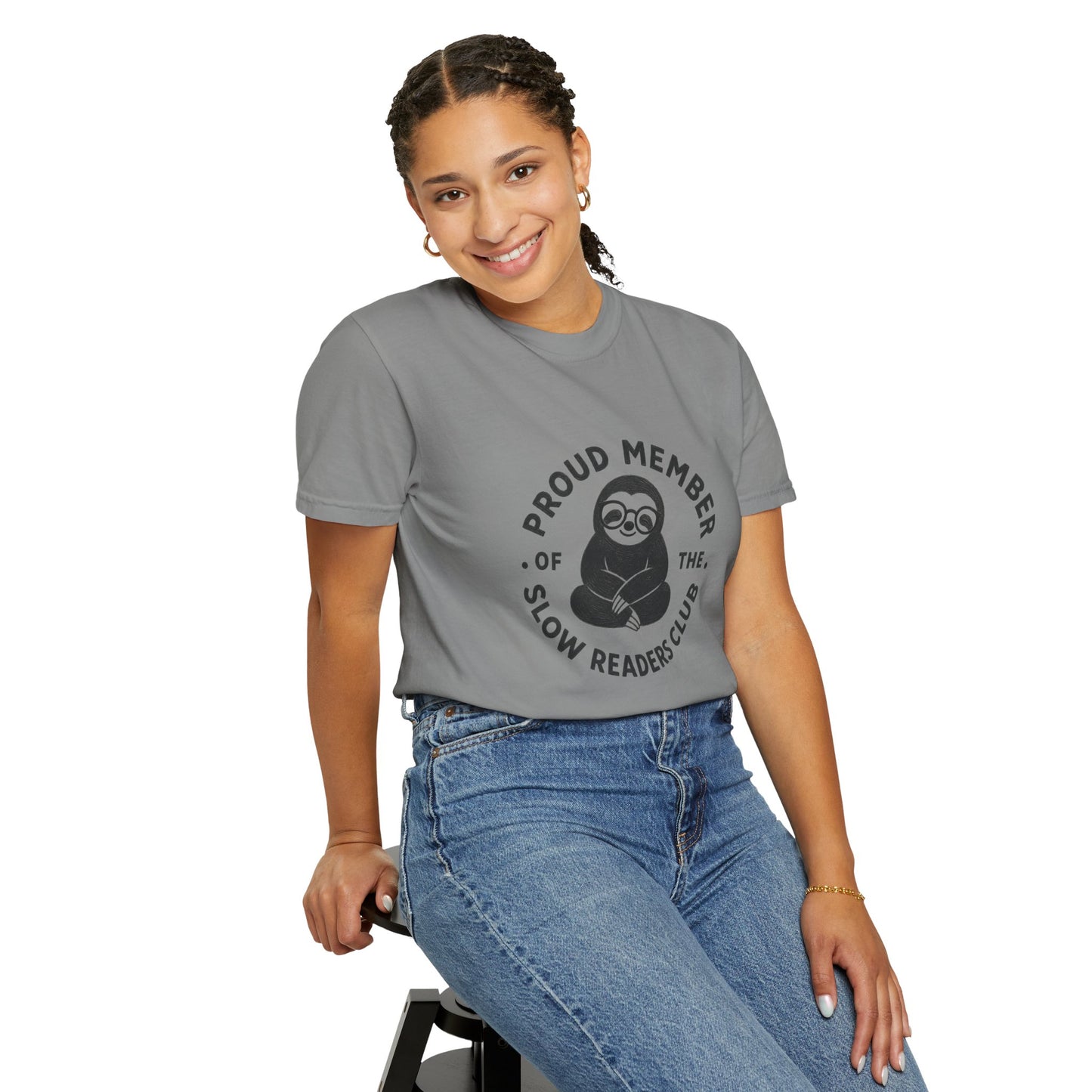 "Proud Member of the Slow Readers Club" Graphic Tee