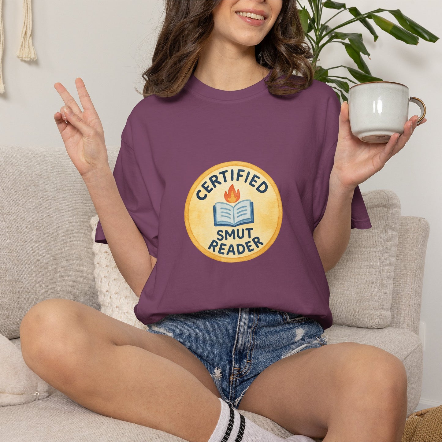 "Certified Smut Reader" T-Shirt