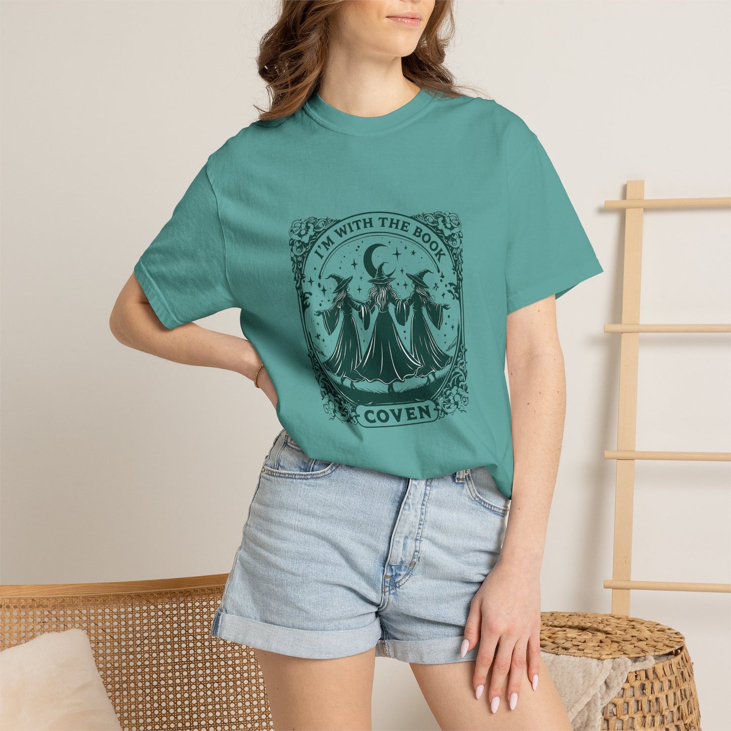 Coven "I'm With The Book" Graphic T-Shirt