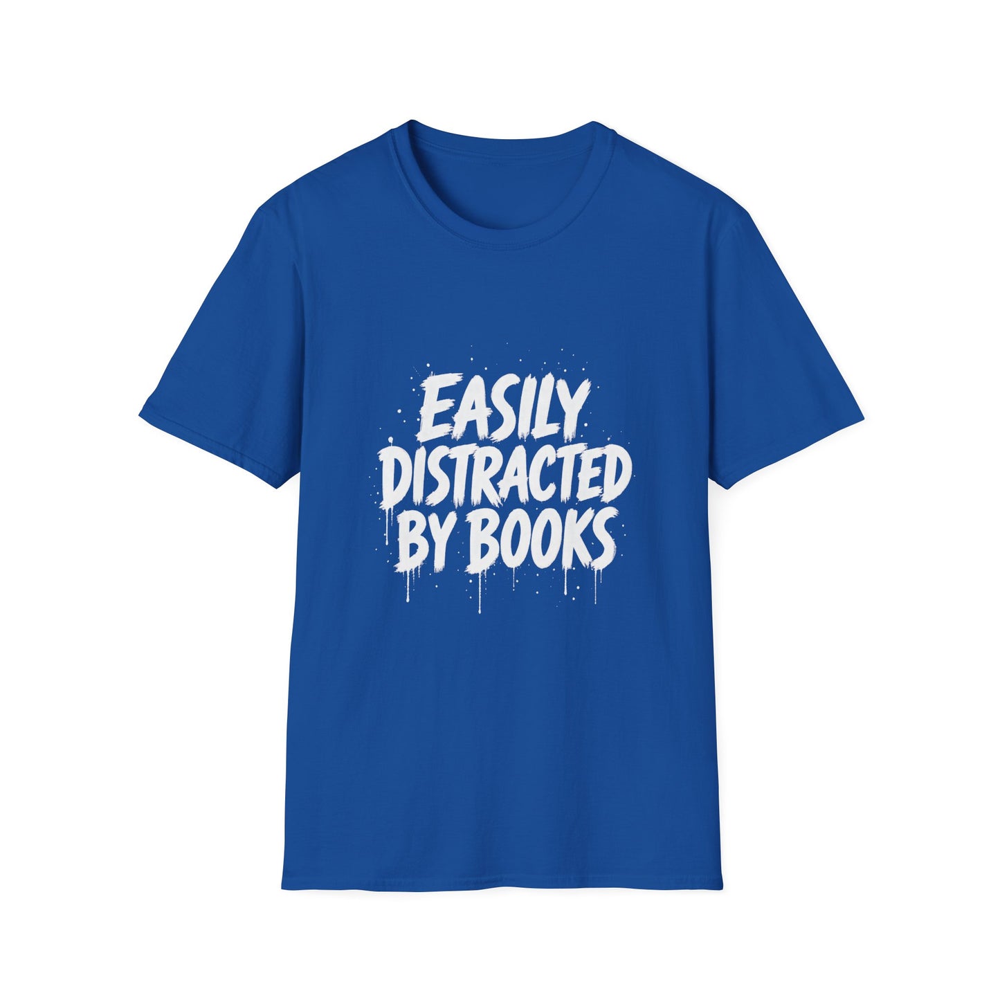 Lightweight Fabric - "Easily Distracted by Books" T‑Shirt