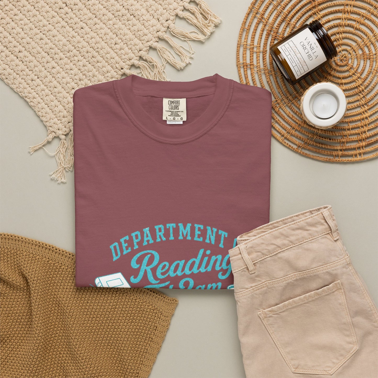 "Department of Reading 'Til 2AM: T-Shirt — Graphic Reading Tee
