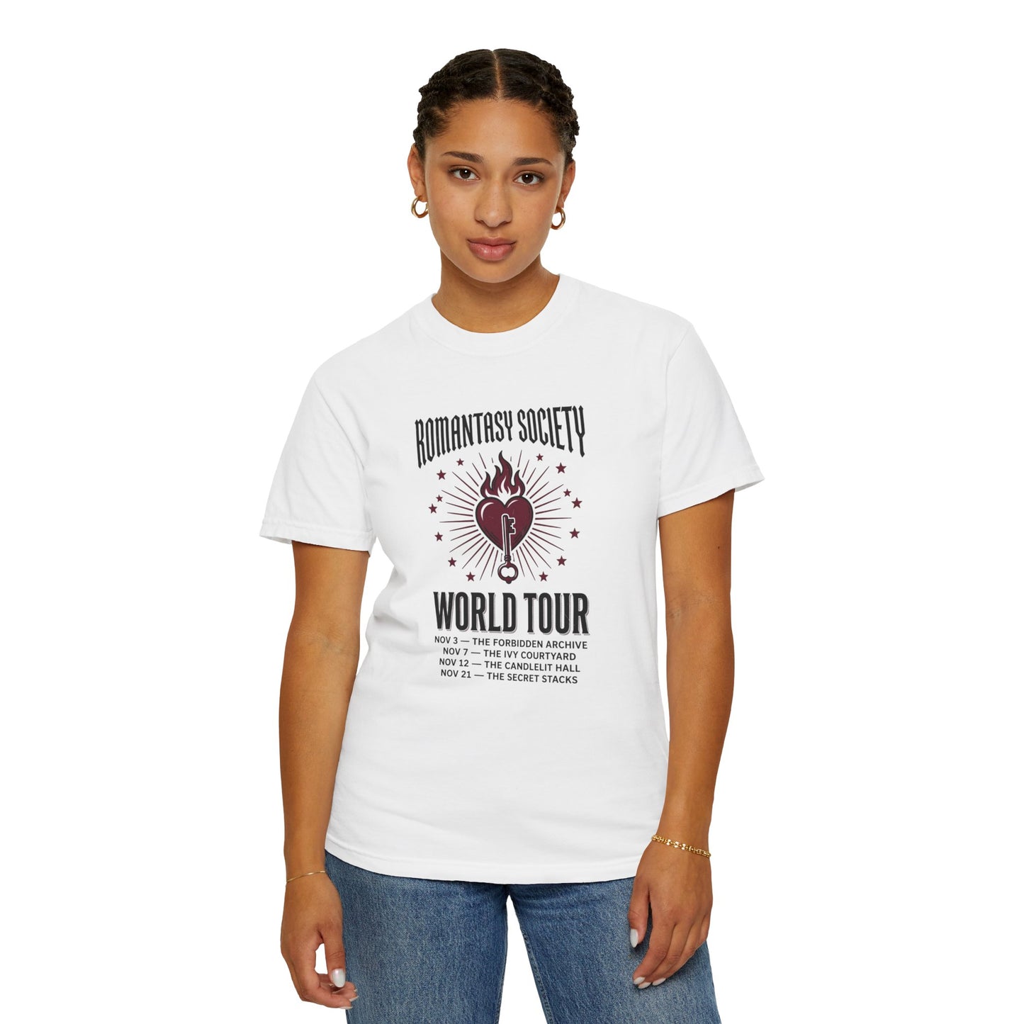 "Romantasy Society World Tour" Graphic T-Shirt